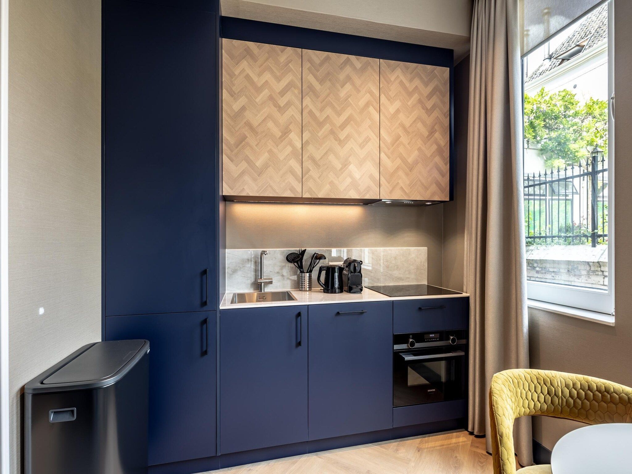 De keuken van Delft 1A in Delft