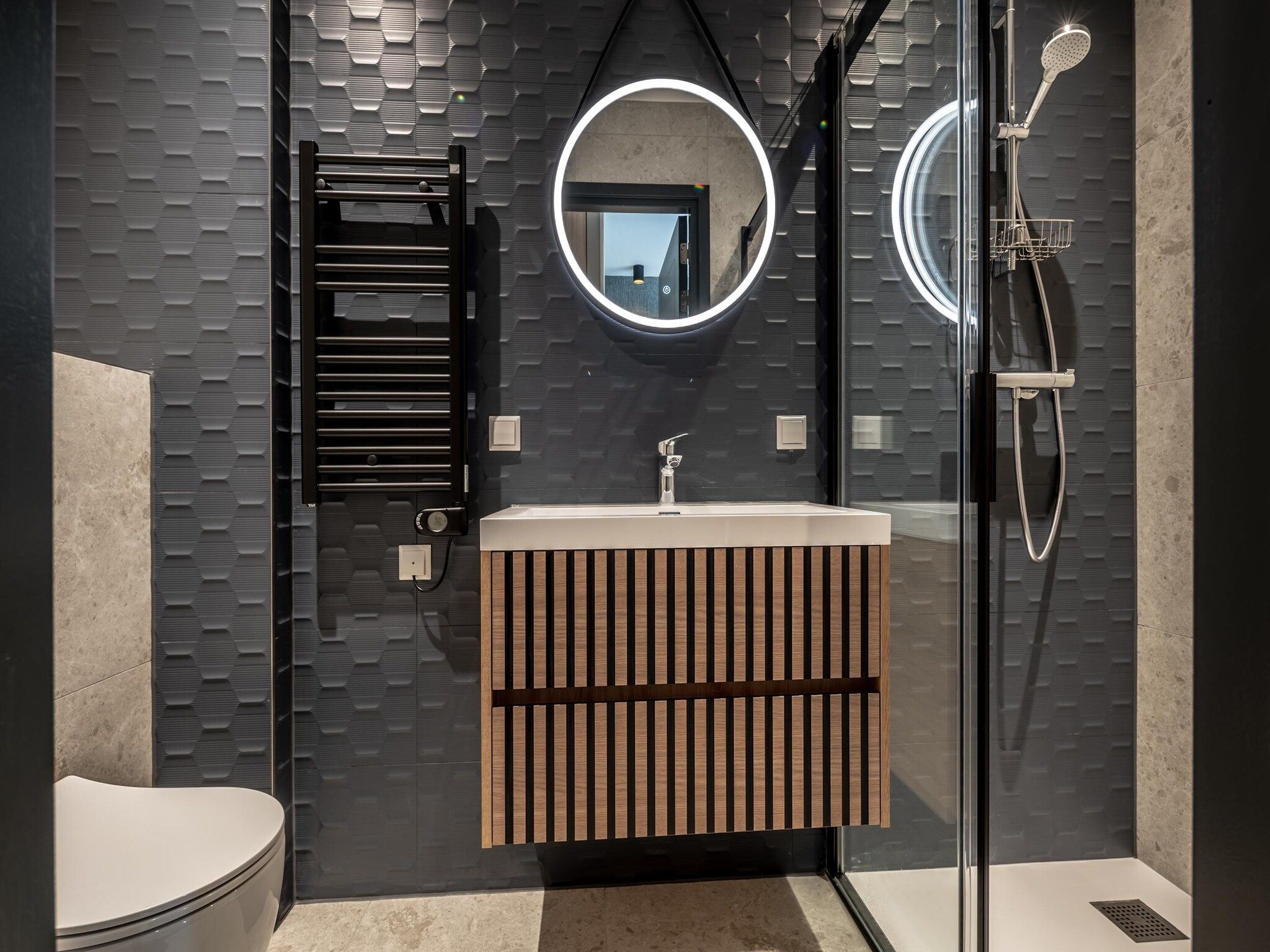 De badkamer van Delft 1A in Delft