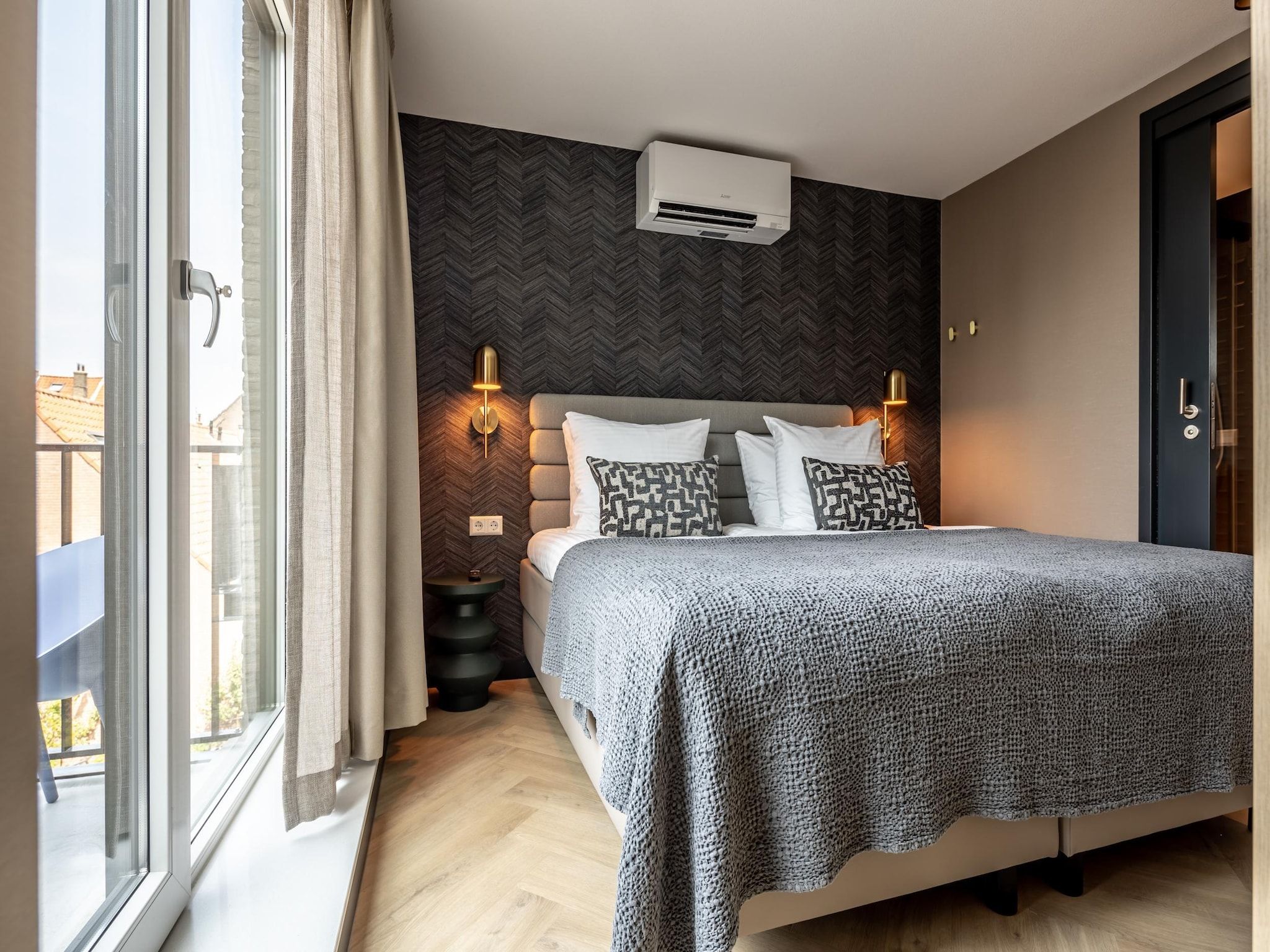 Een slaapkamer van Delft 2B in Delft