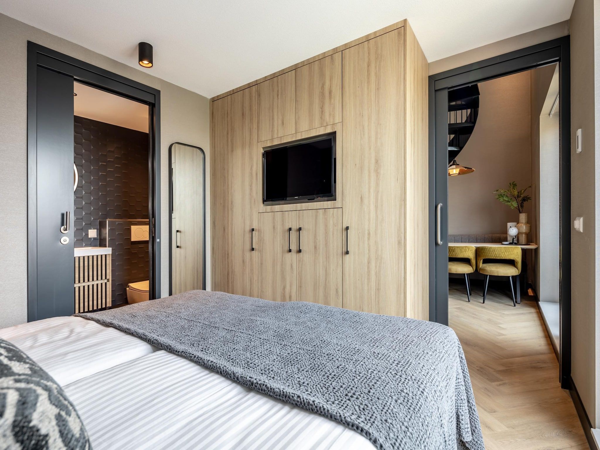 Een slaapkamer van Delft 2B in Delft