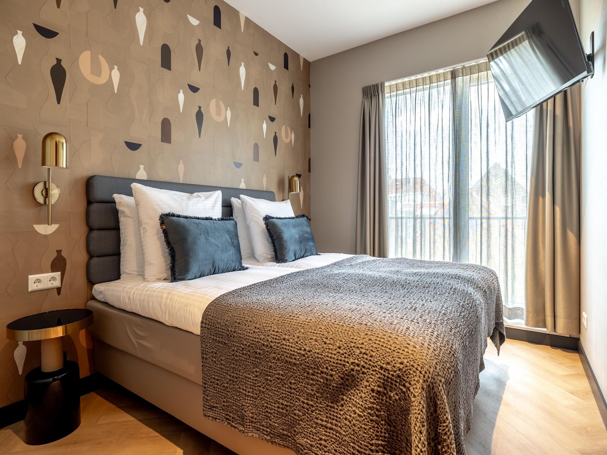 Een slaapkamer van Delft 4B in Delft