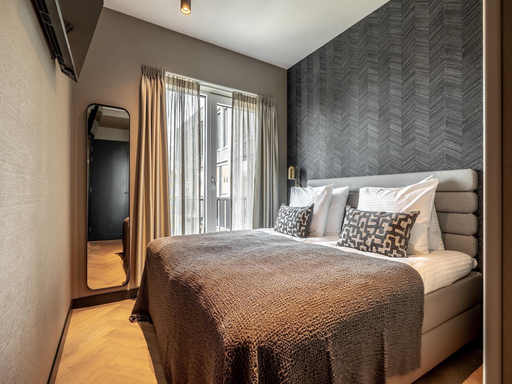 Een slaapkamer van Delft 4B in Delft