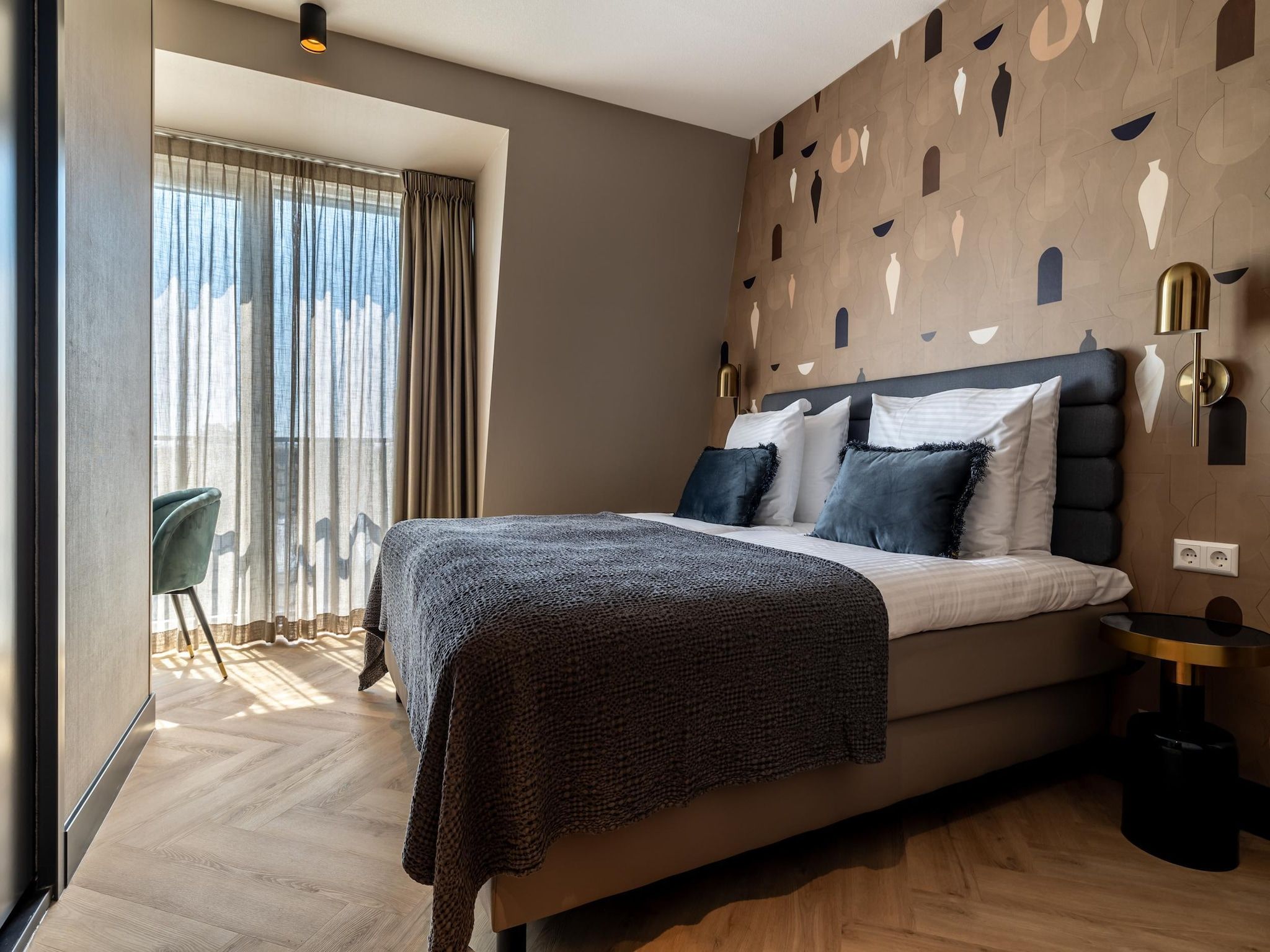 Een slaapkamer van Delft 4C in Delft