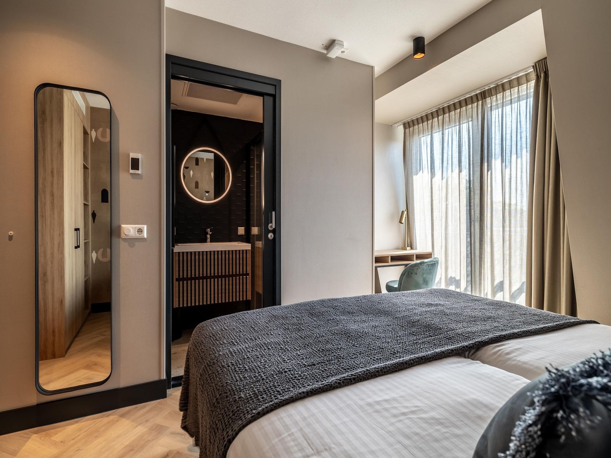 Een slaapkamer van Delft 4C in Delft