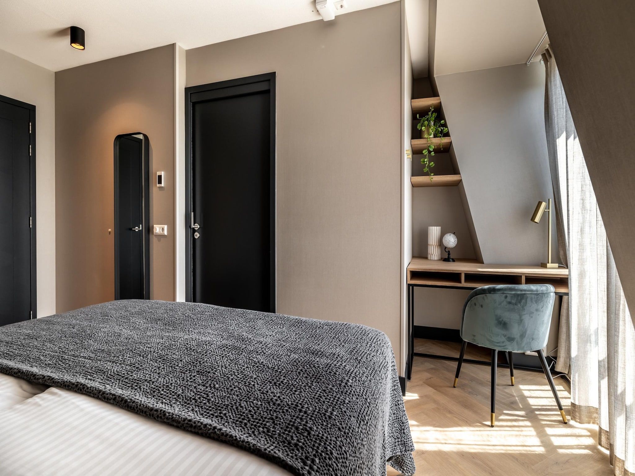 Een slaapkamer van Delft 4C in Delft