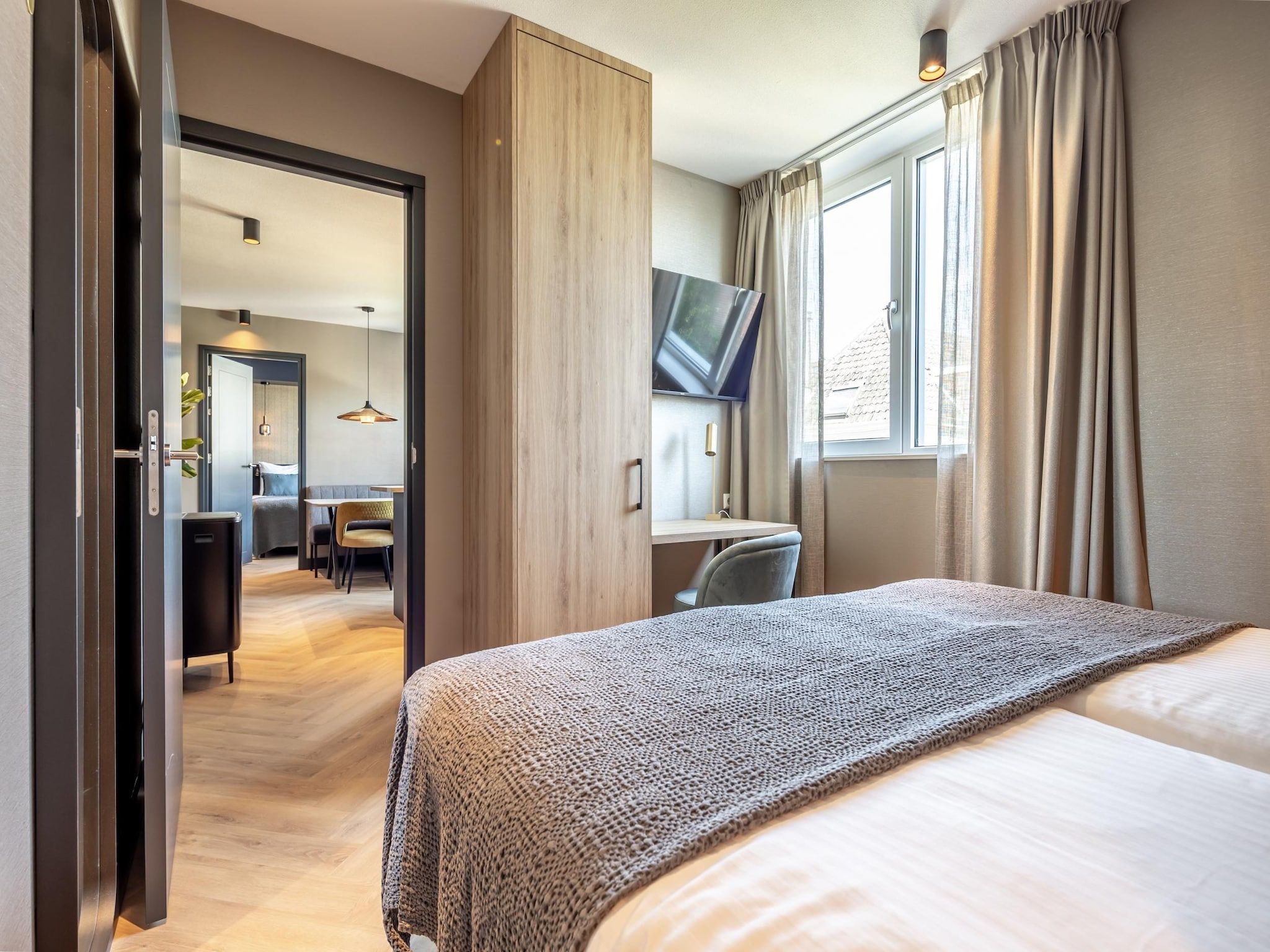 Een slaapkamer van Delft 5B in Delft