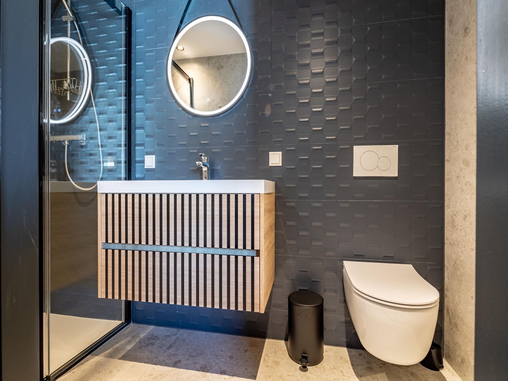 De badkamer van Delft 5B in Delft