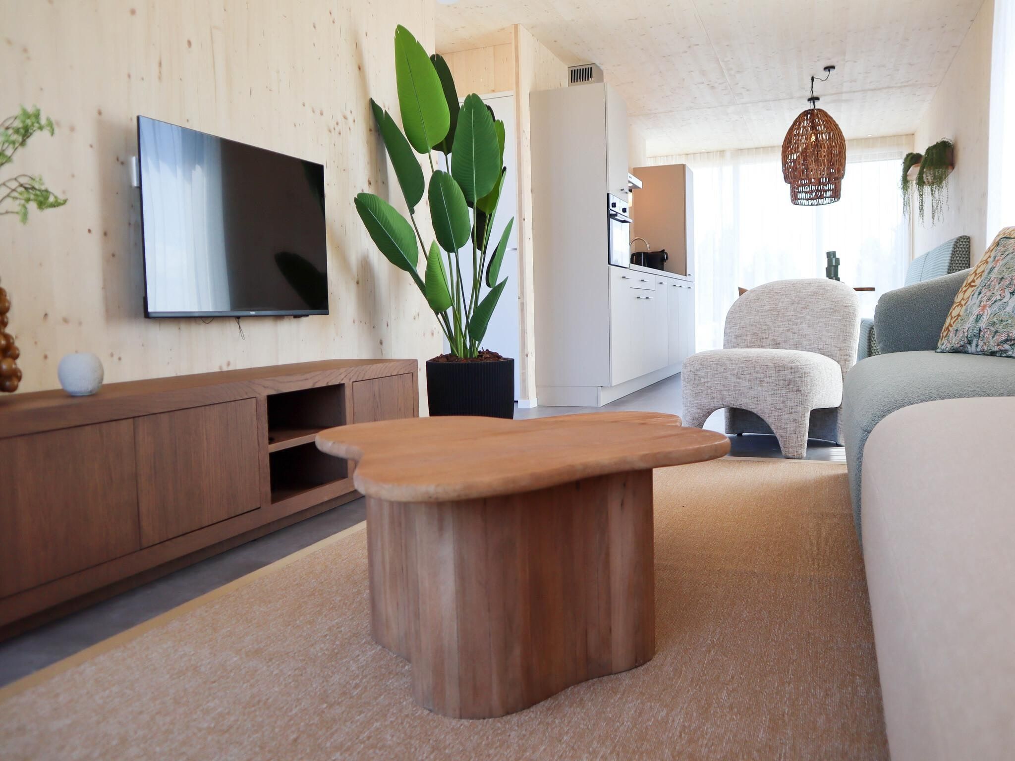 De woonkamer van Vlugtenburg 16 in s Gravenzande