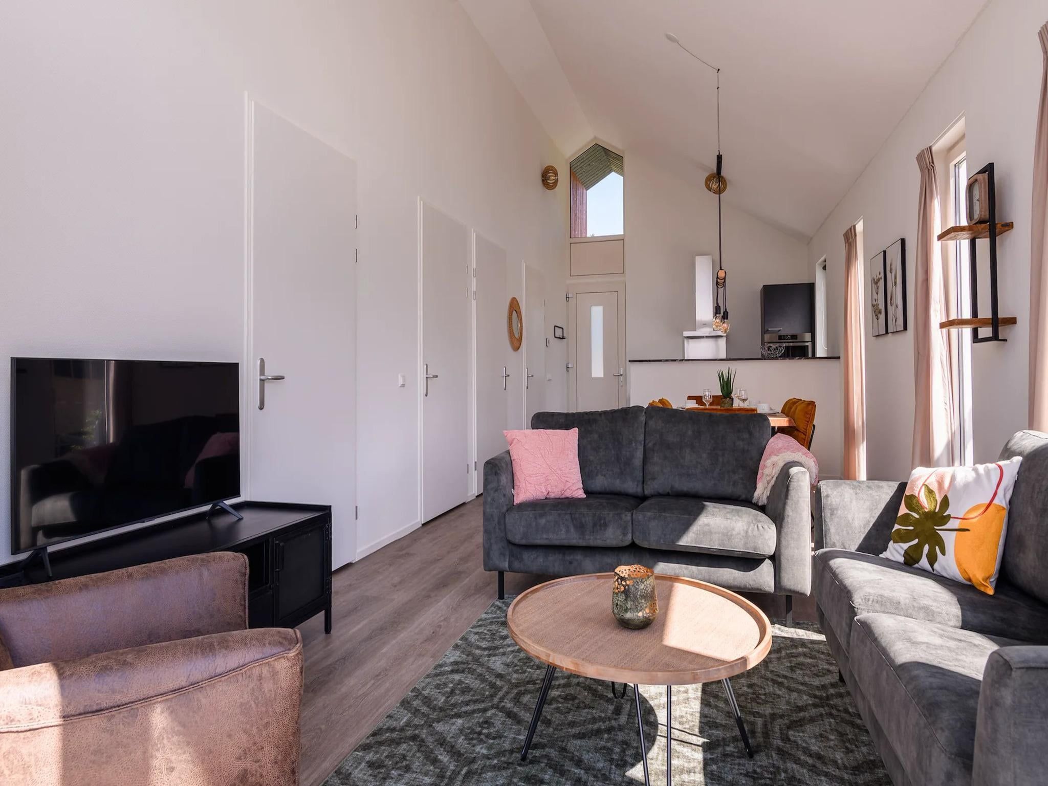 De woonkamer van Drentsche B in Tynaarlo