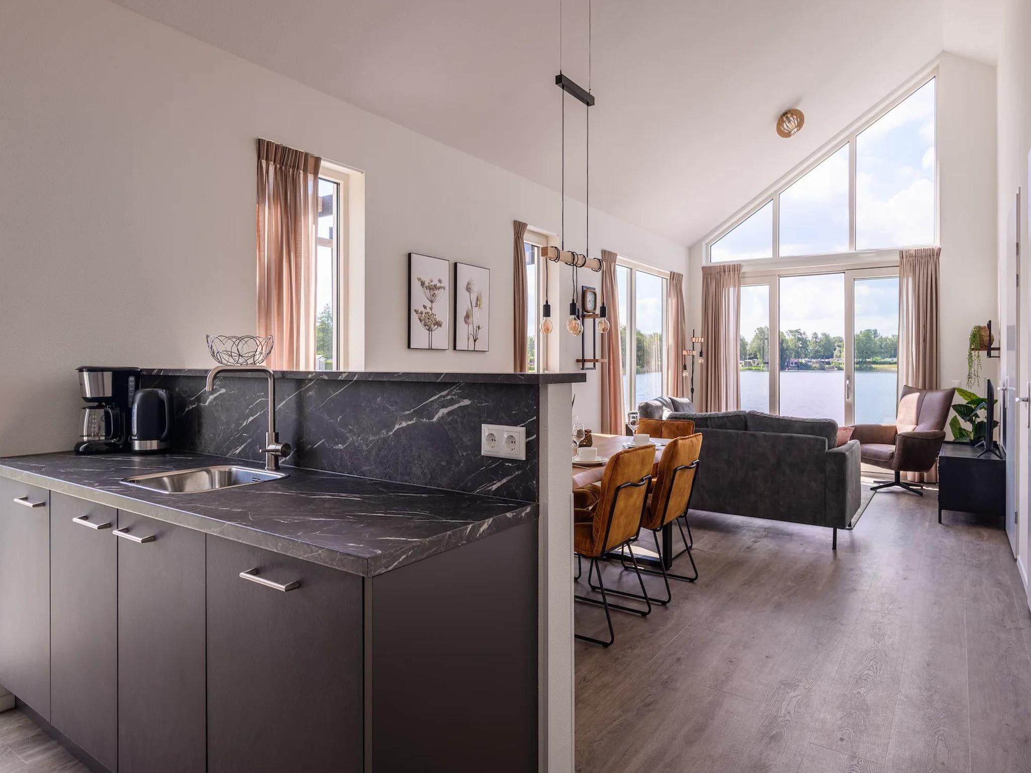 De keuken van Drentsche B in Tynaarlo