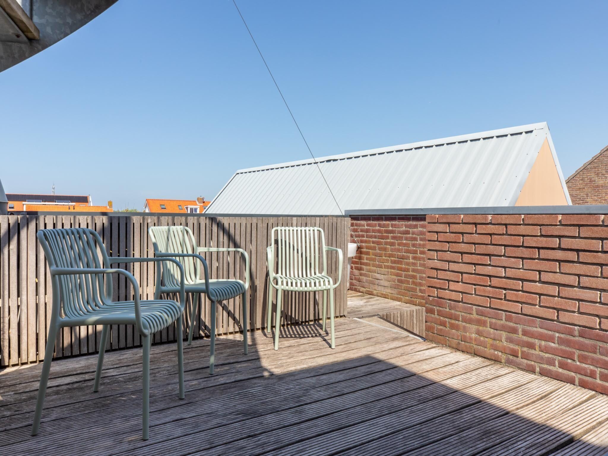 Het terras van Vakantiehuisje Langstraat 29A Zoutelande 4 Personen  Comfortabel Verblijf in Zoutelande