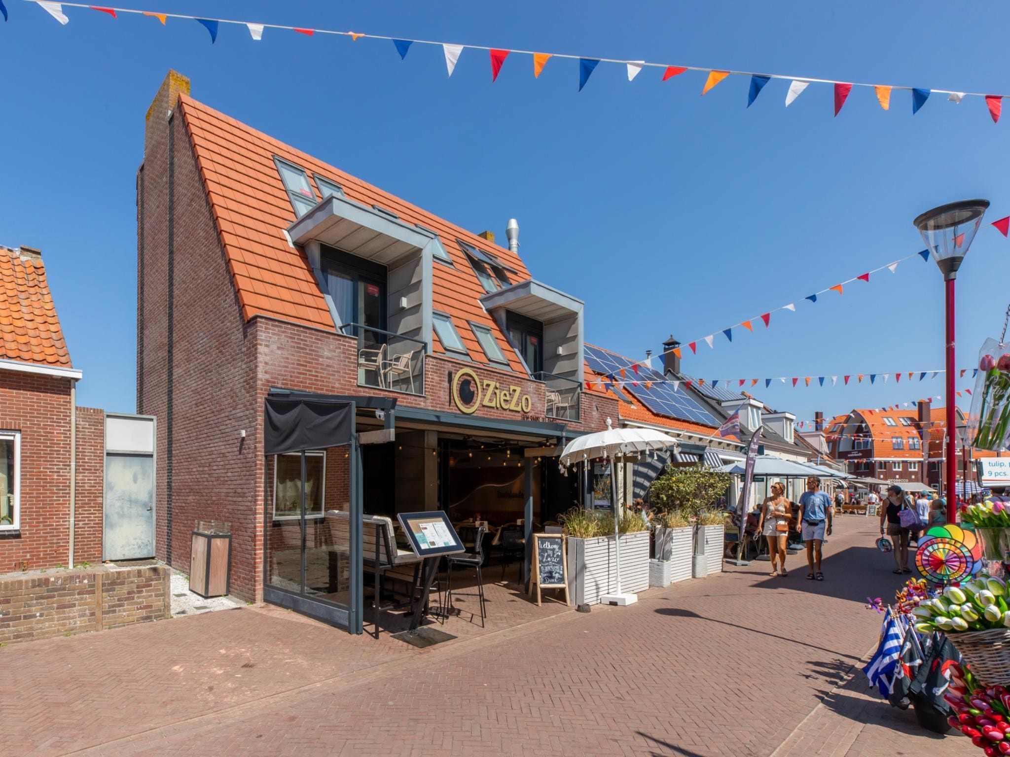 De buitenkant van Studio / Appartement Langstraat 29C Zoutelande 2 Personen  Strandvakantie Zeeland in Zoutelande