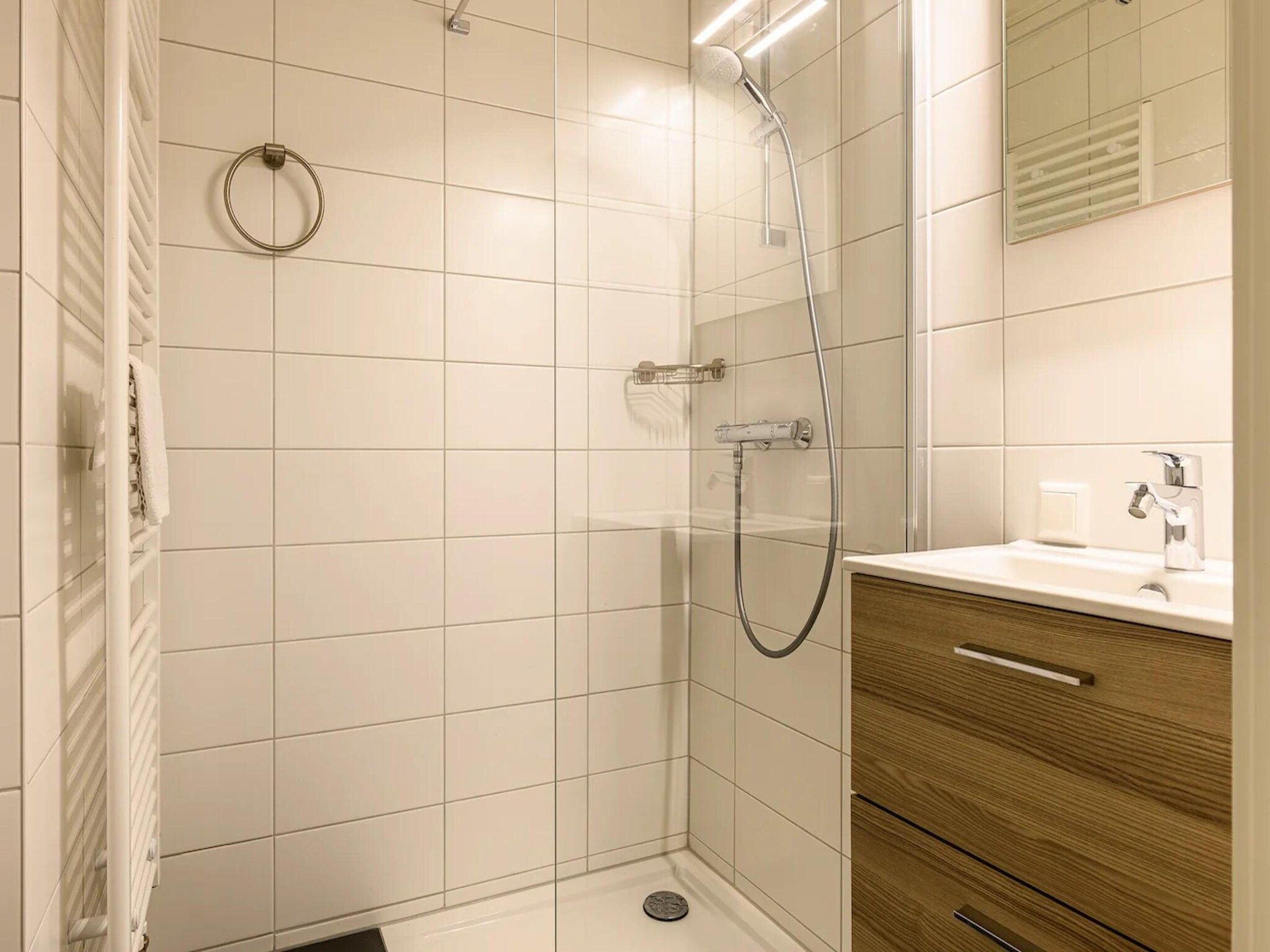 De badkamer van Appartement Comfort 2AR in Bruinisse