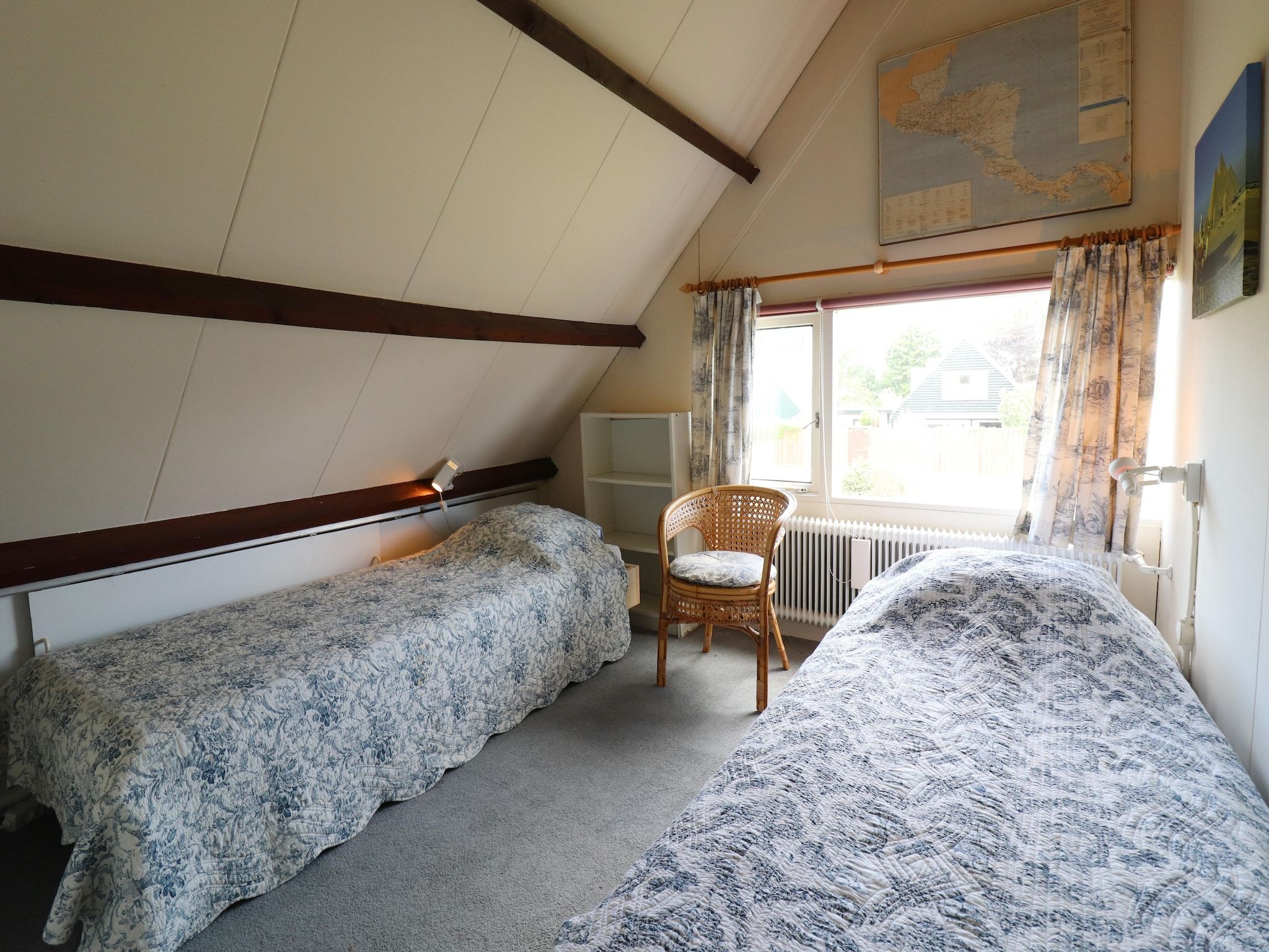 Een slaapkamer van Constance in Noordwijkerhout