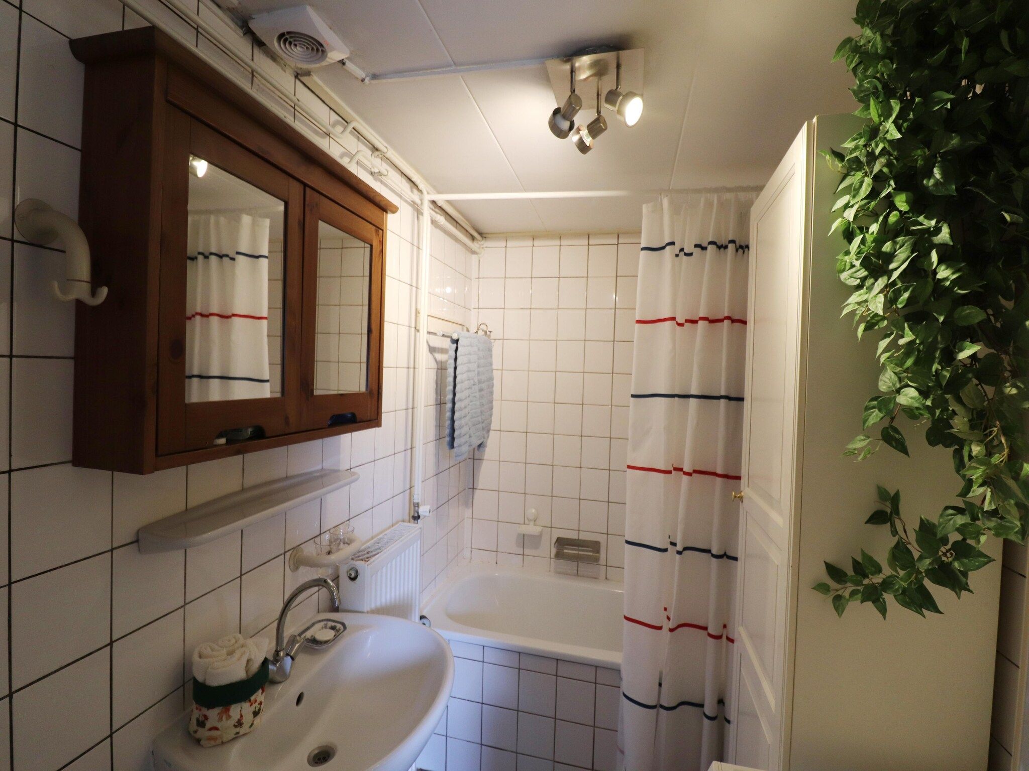 De badkamer van Constance in Noordwijkerhout