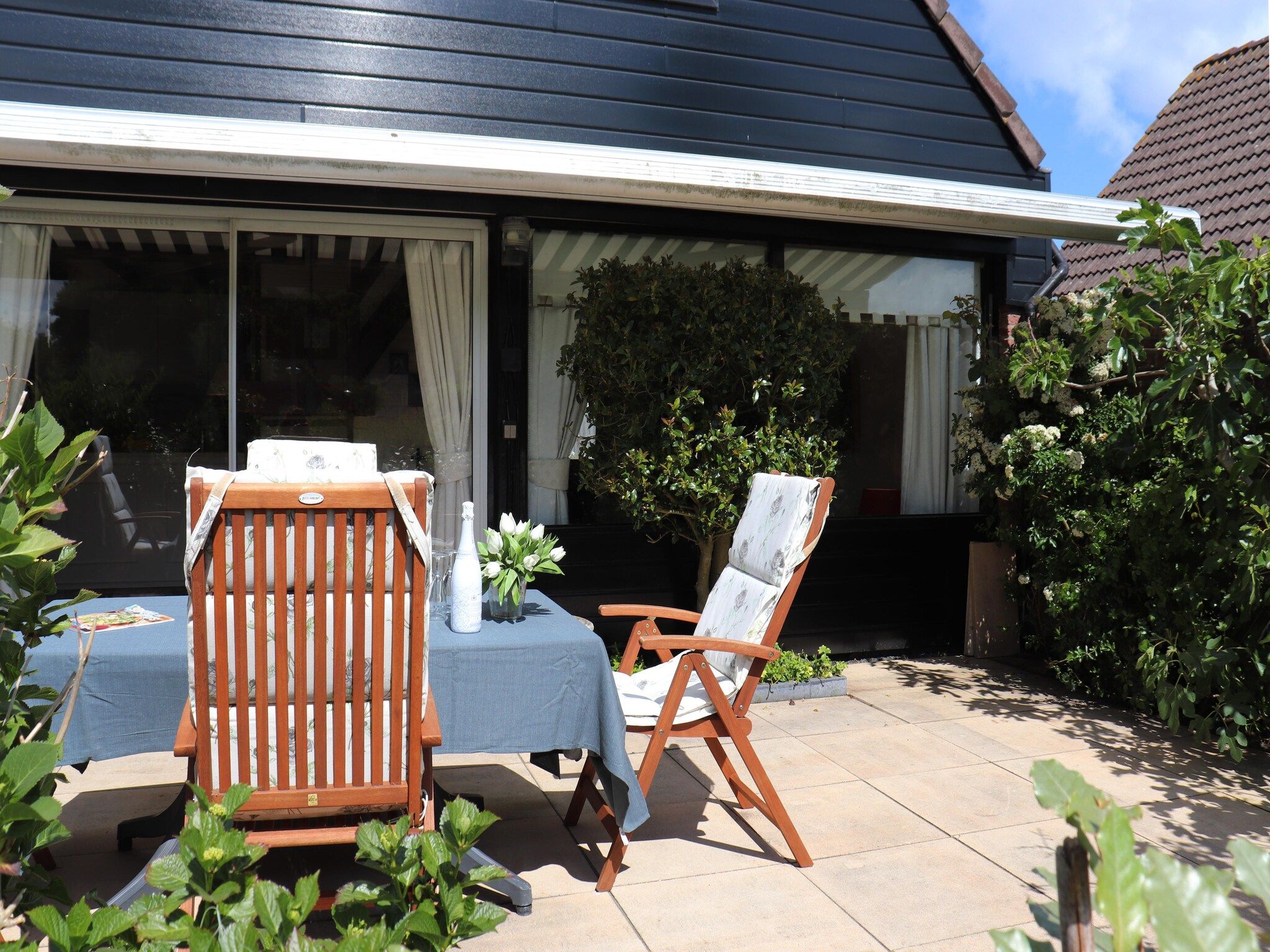 Het terras van Constance in Noordwijkerhout