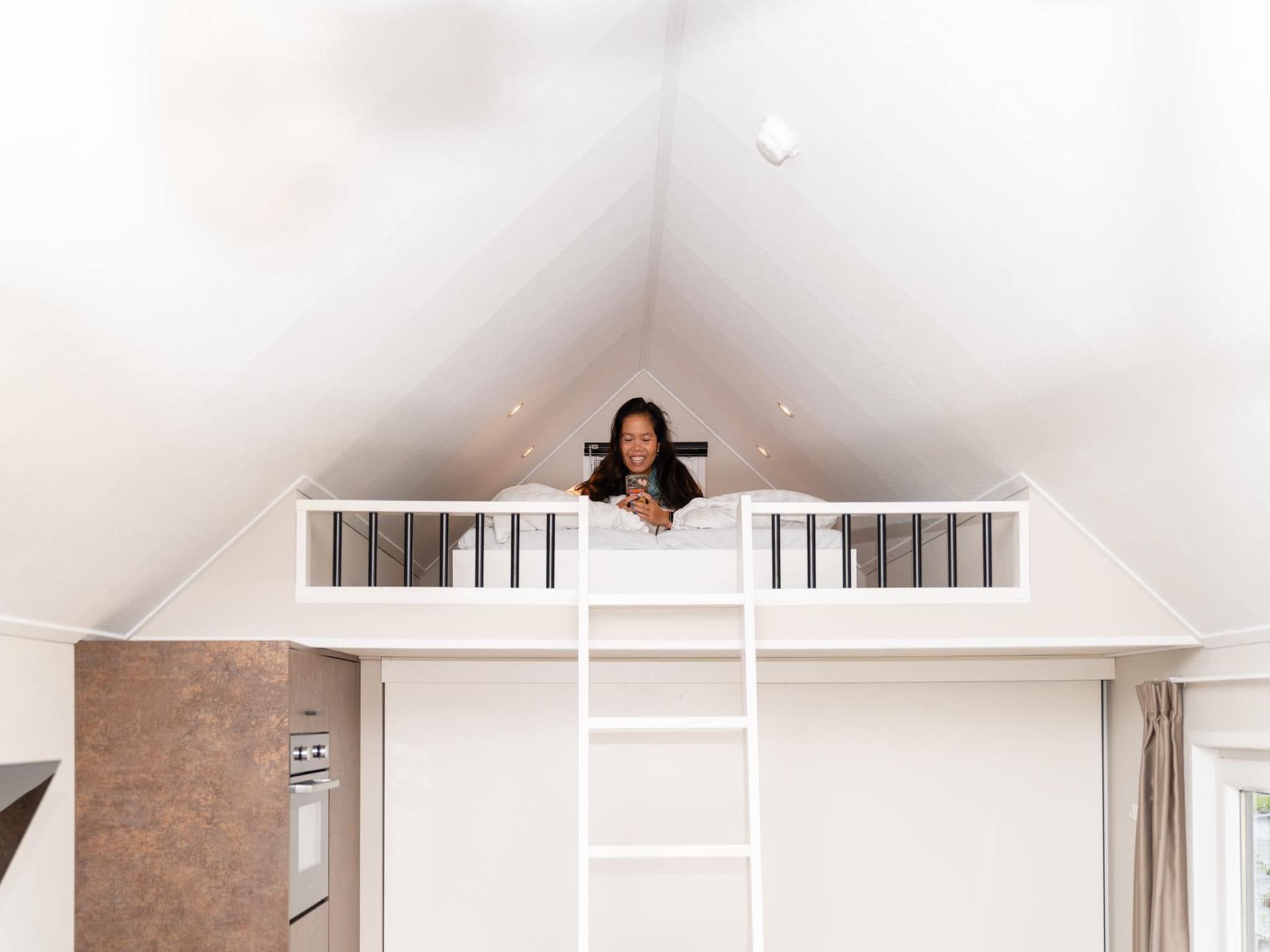 Een slaapkamer van Berg Lodge in Bemelen