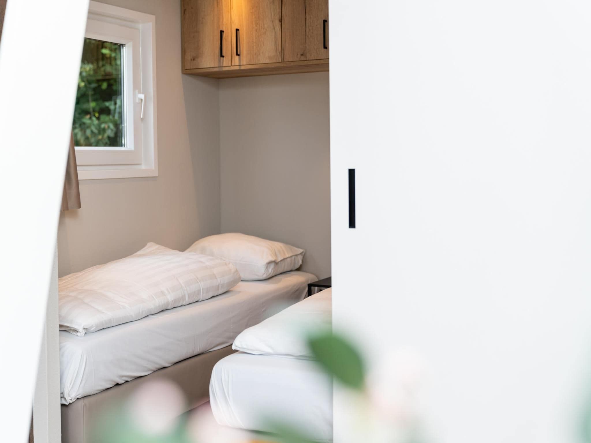 Een slaapkamer van Berg Lodge in Bemelen