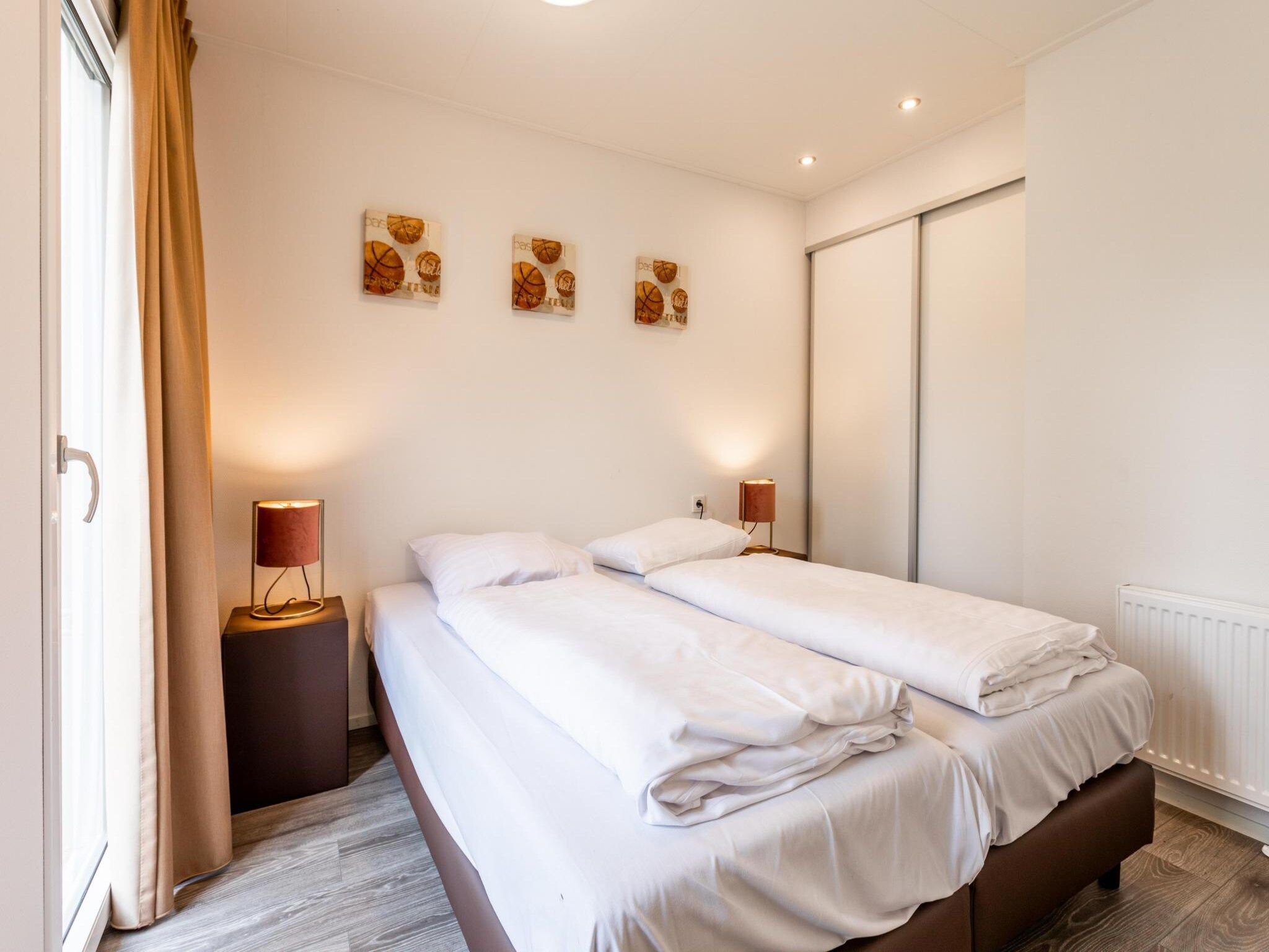 Een slaapkamer van Ravenbosch - Garden Shed in Bemelen