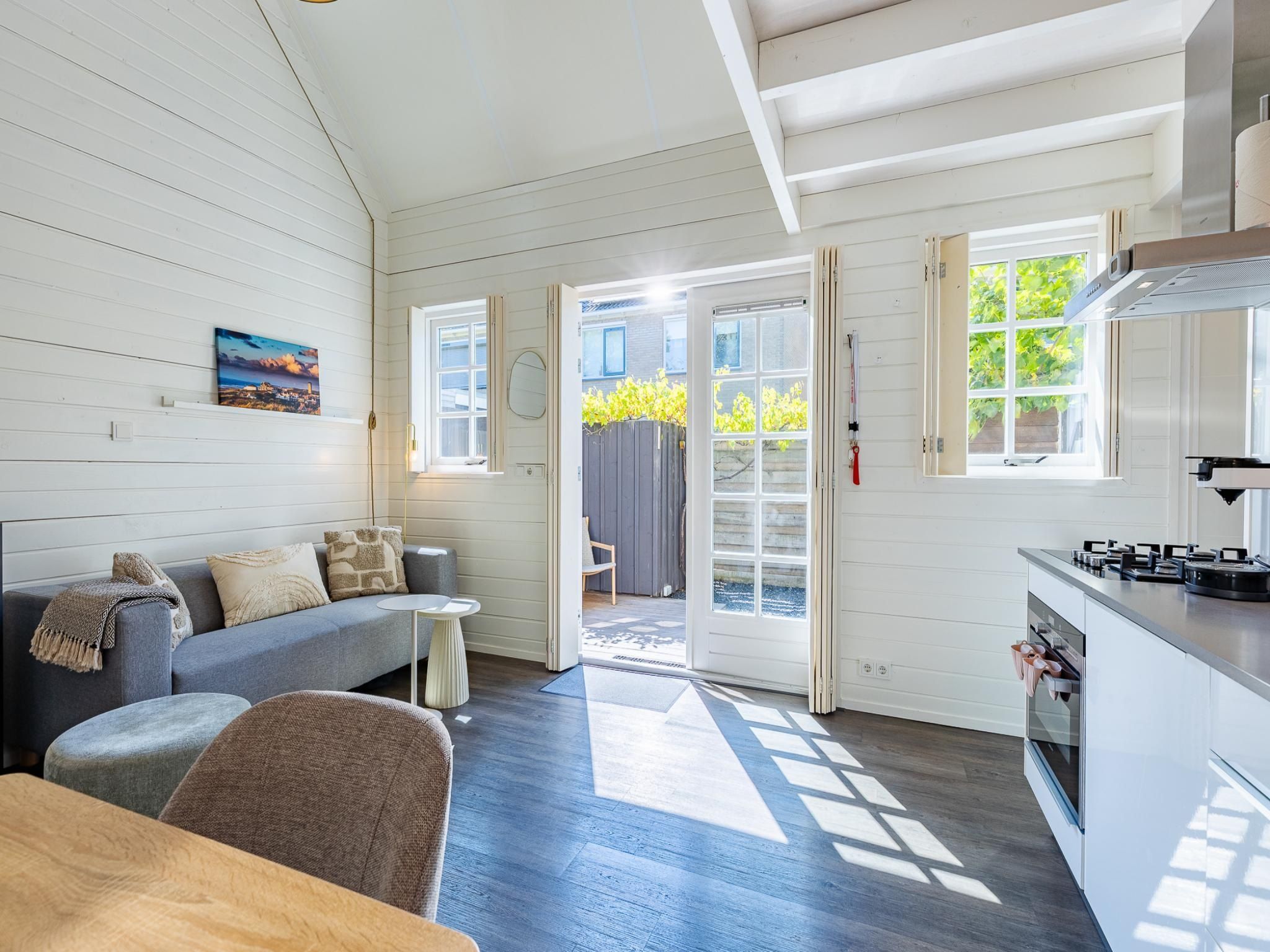 De woonkamer van Lijsterhofstraat 13 - Knusse vakantiewoning nabij strand en centrum in Domburg