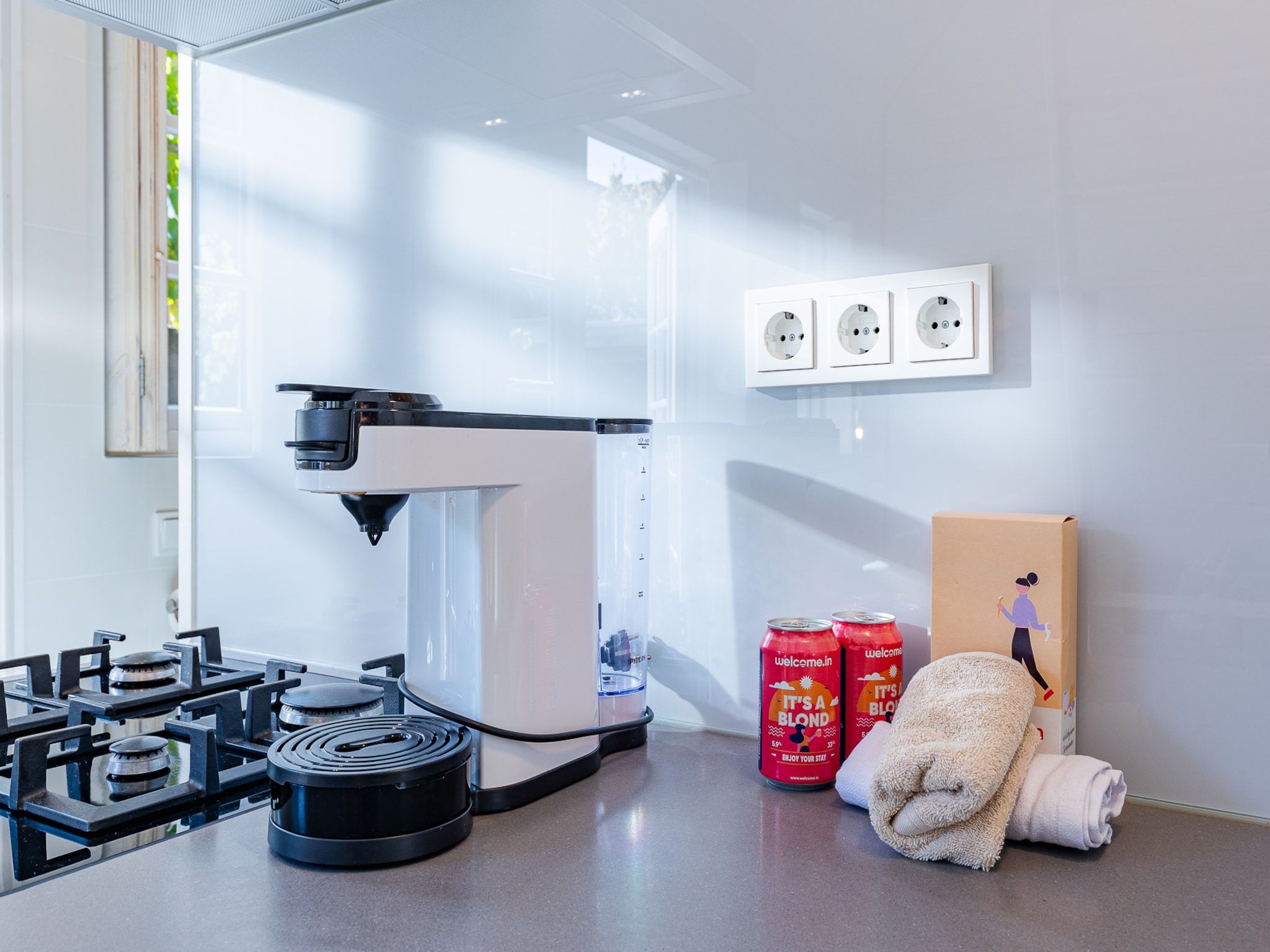 De keuken van Lijsterhofstraat 13 - Knusse vakantiewoning nabij strand en centrum in Domburg