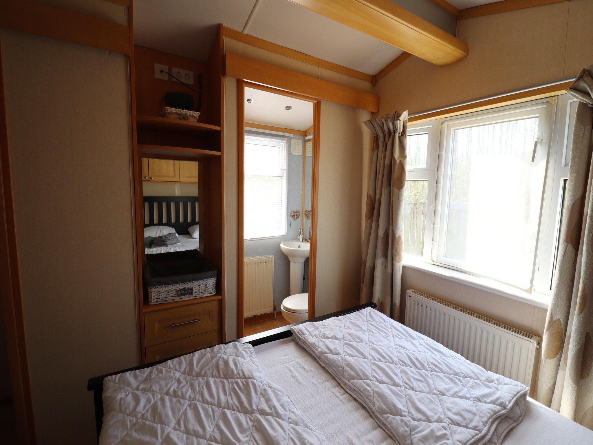 Een slaapkamer van VT 66 in Tzummarum