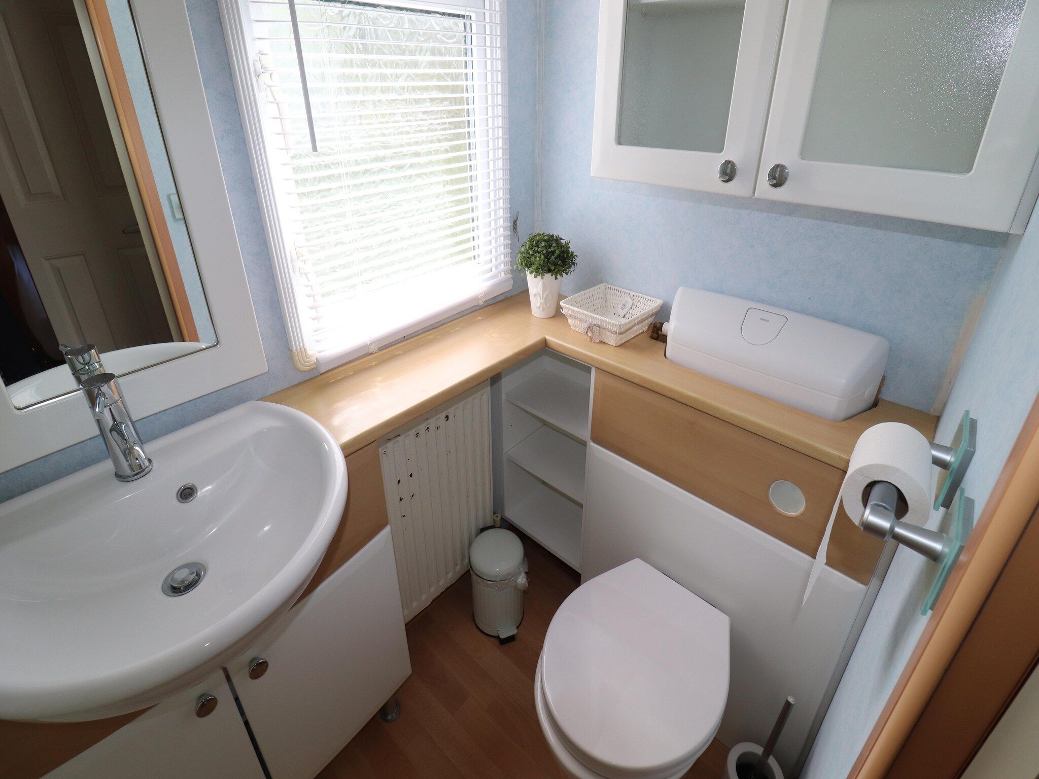 De badkamer van VT 66 in Tzummarum