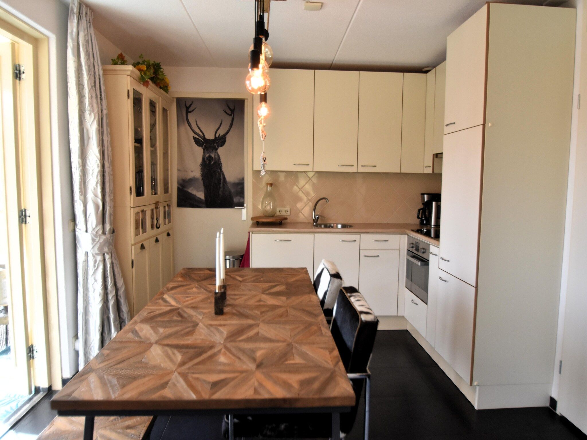 De keuken van Watervilla 51 in Simonshaven