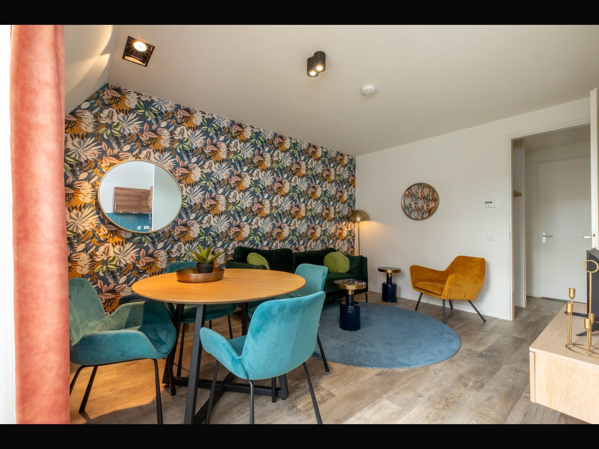 De eetkamer van Vakantiehuisje Langstraat 29B Zoutelande 4 Personen  Comfortabel Verblijf in Zoutelande