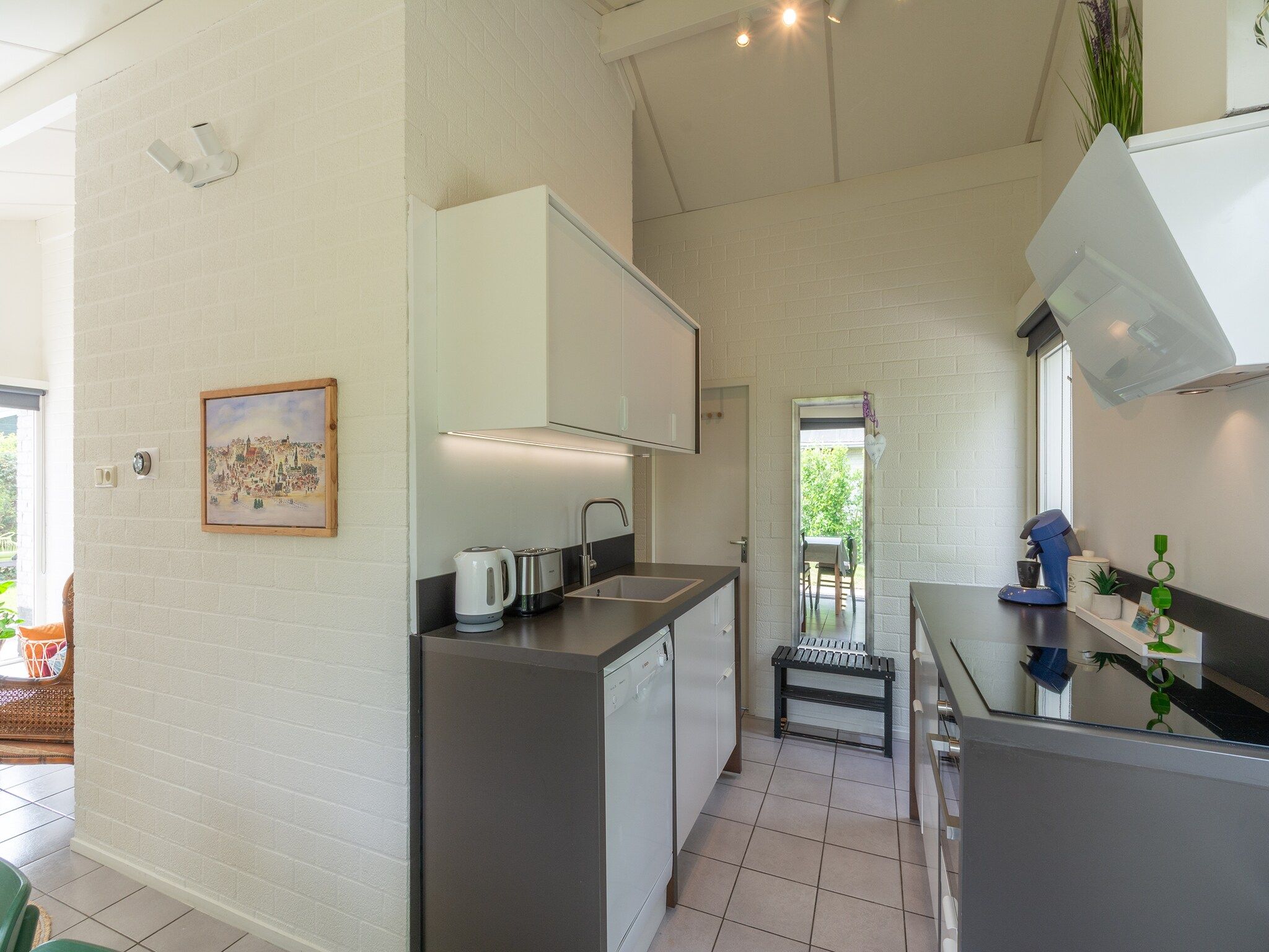 De keuken van Watersnip 9 in Petten