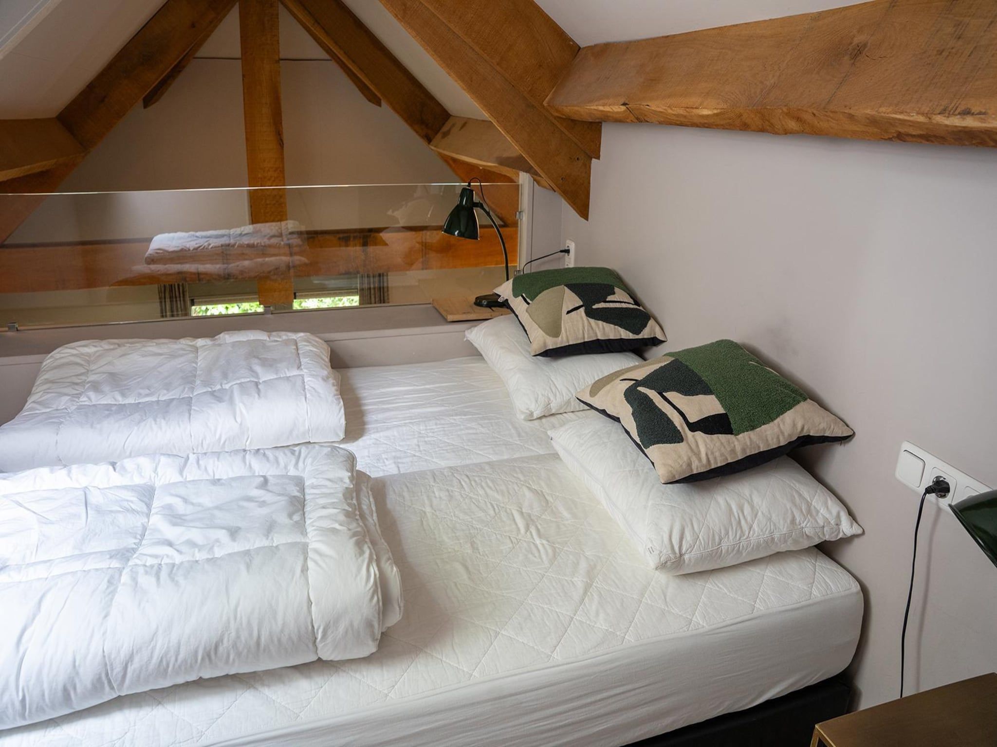 Een slaapkamer van Vlindervallei Studio 2p in Ermelo