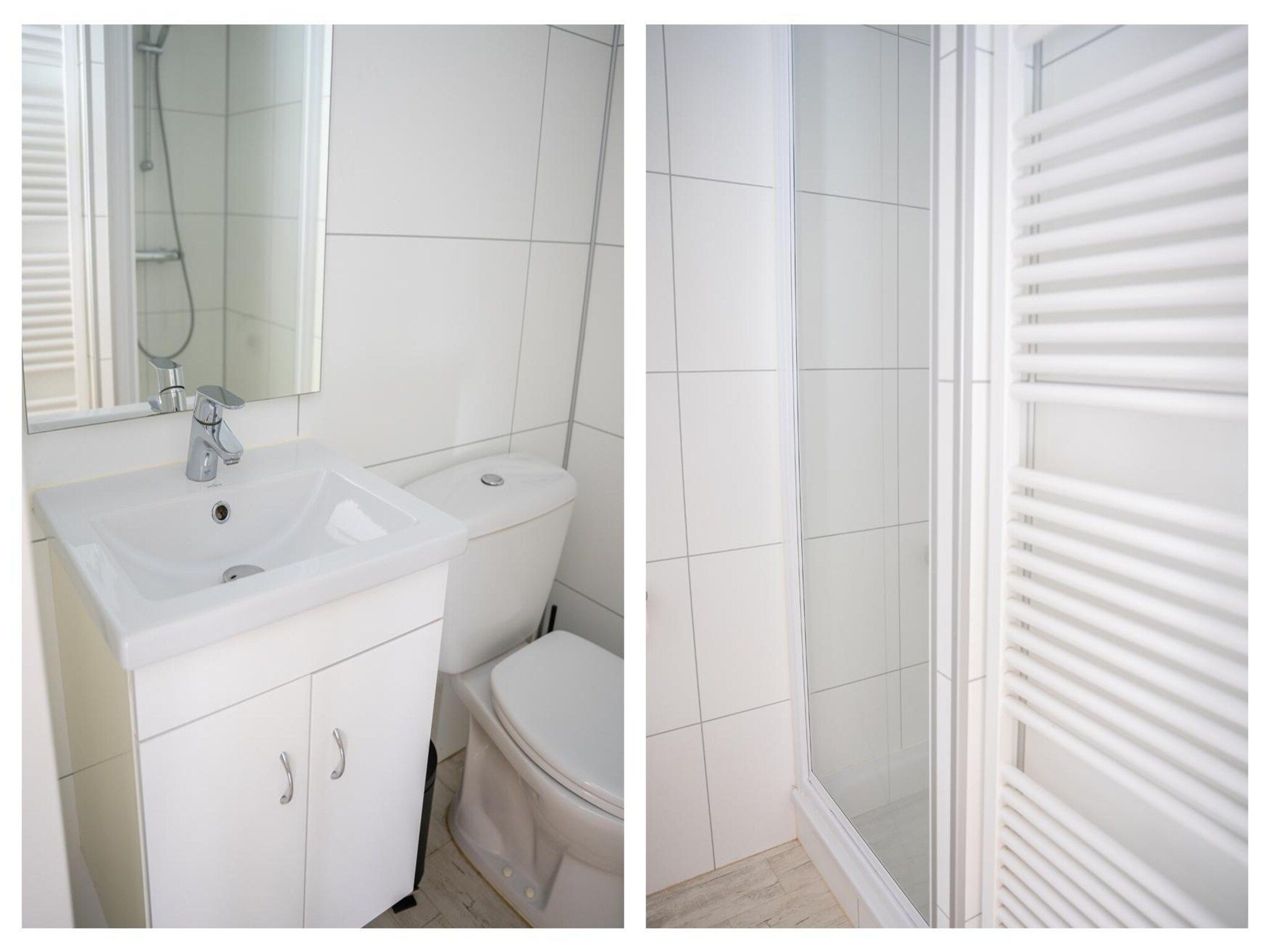 De badkamer van Heivlinder Comfort 4p in Ermelo