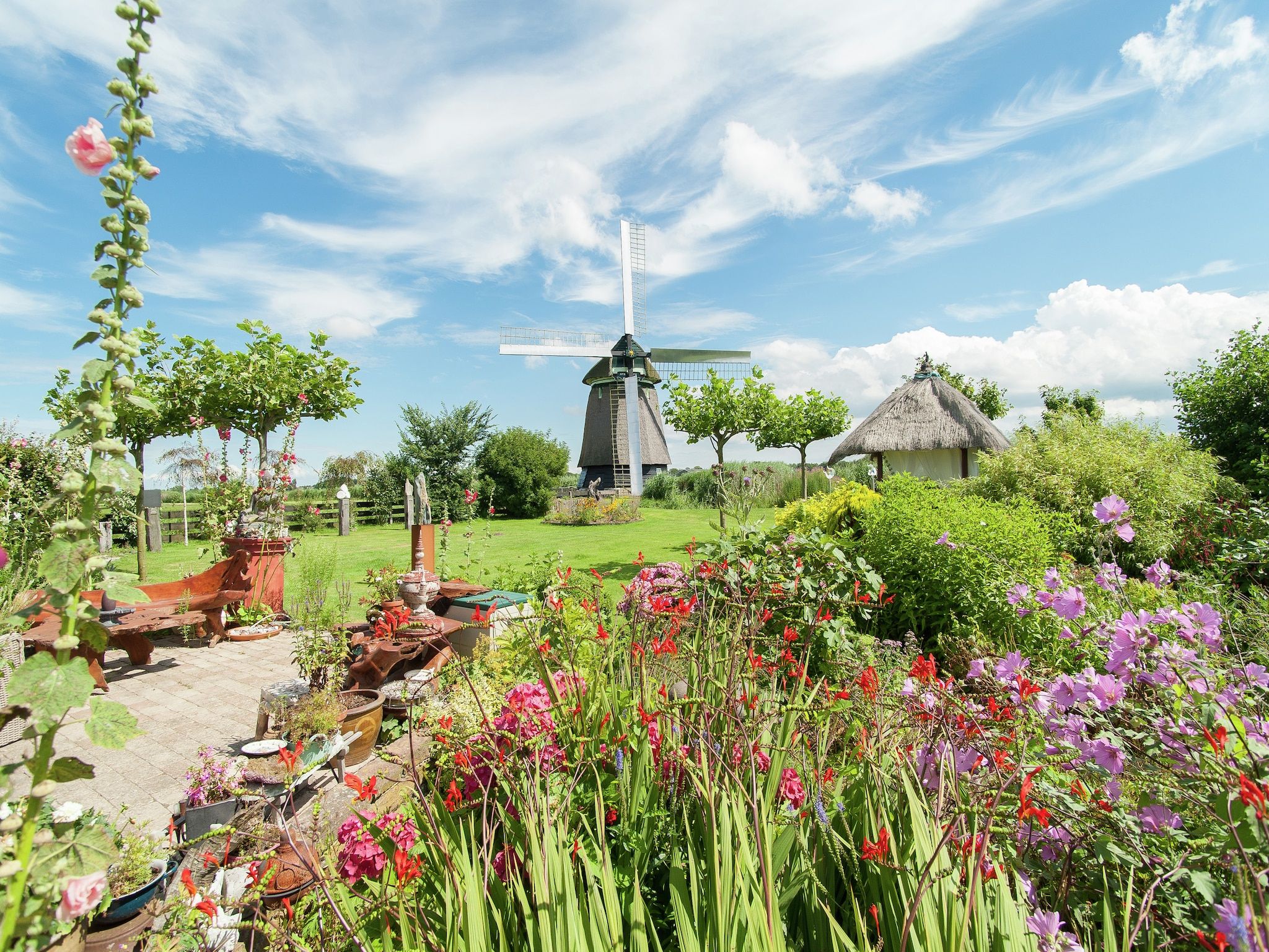 De tuin van Era Nova in 't Zand