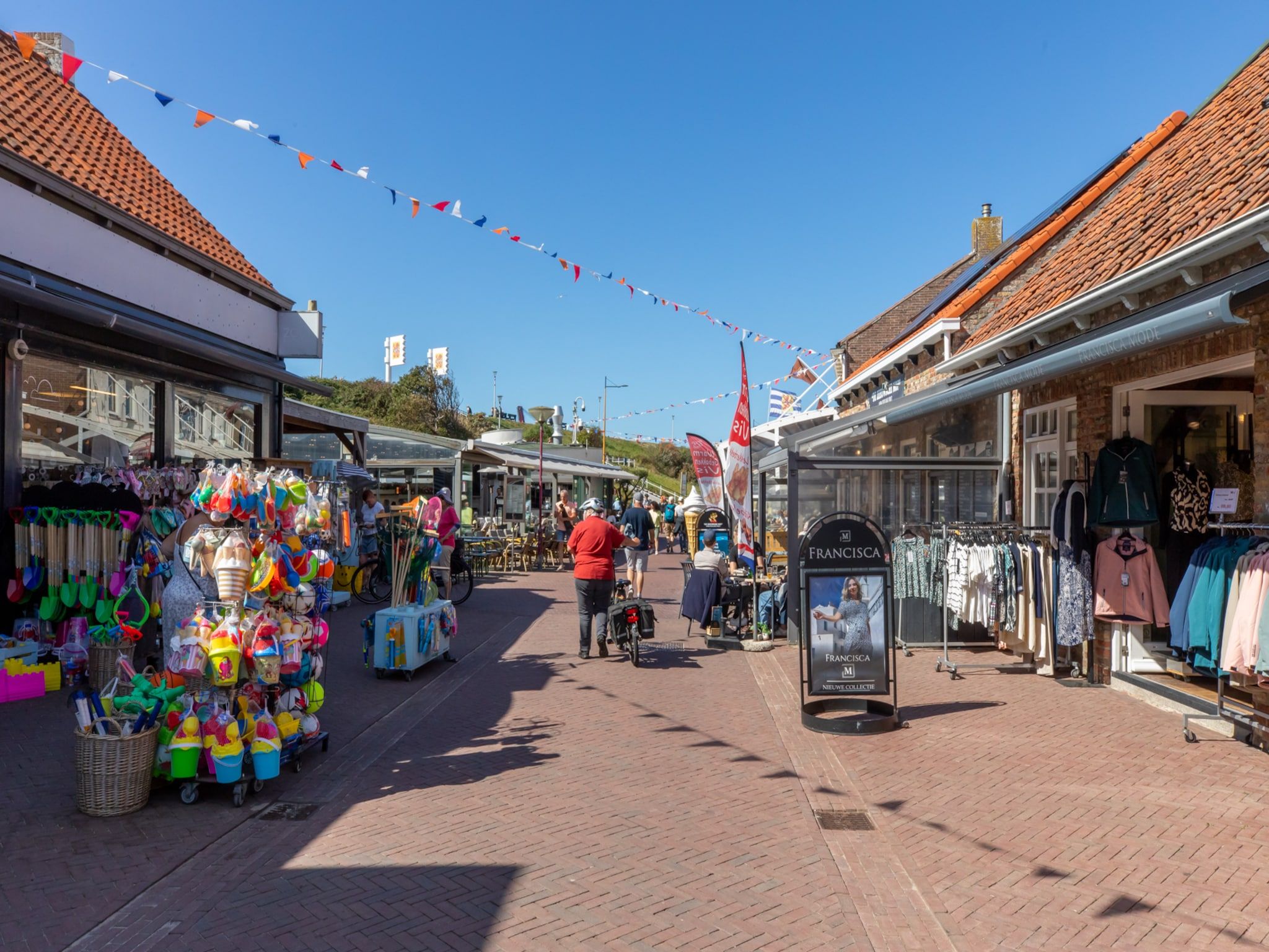 De buitenkant van Overnachten in Zoutelande  Comfortabel Appartement Langstraat 5A in Zoutelande