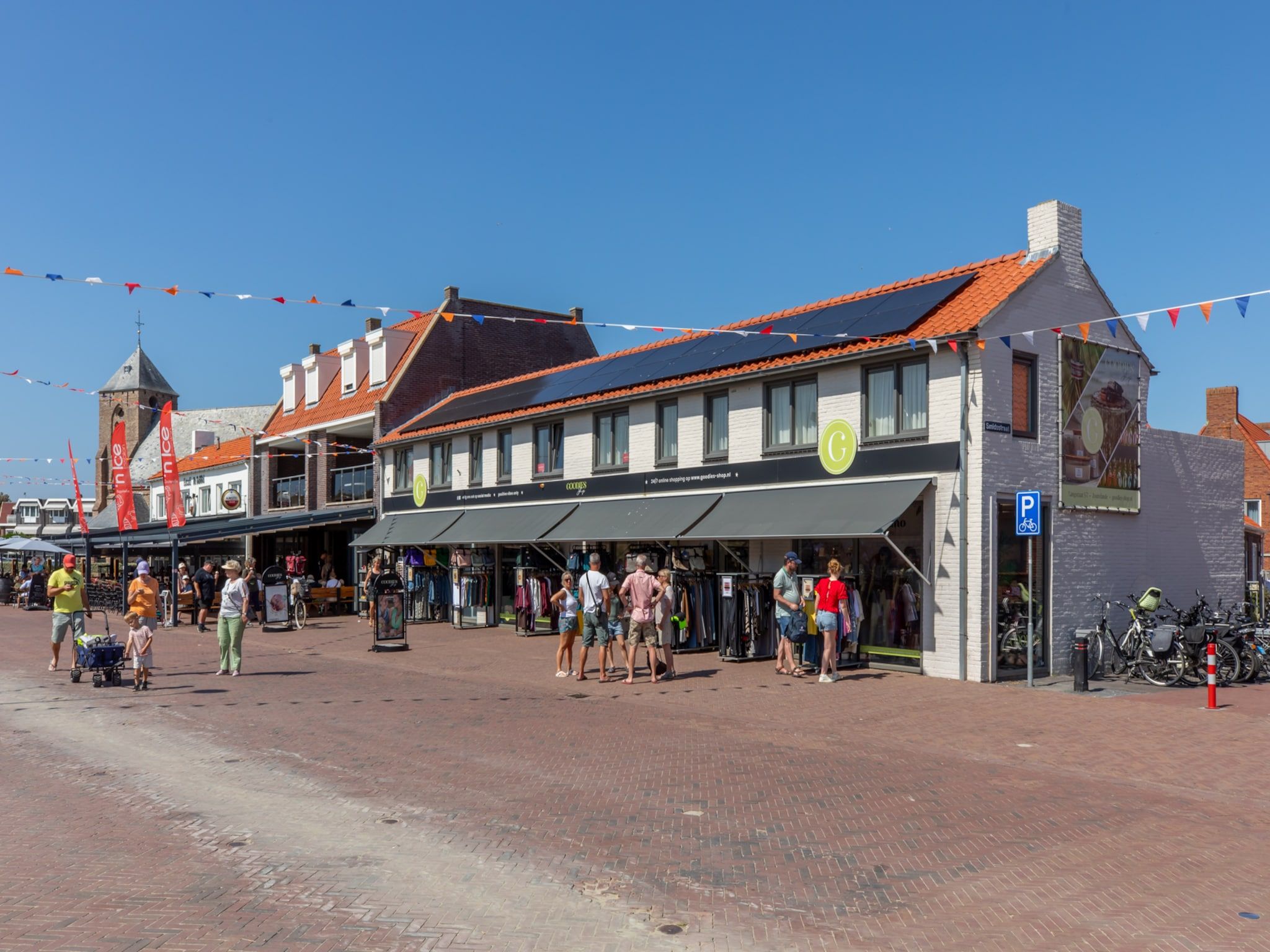 De buitenkant van Overnachten in Zoutelande  Comfortabel Appartement Langstraat 5A in Zoutelande