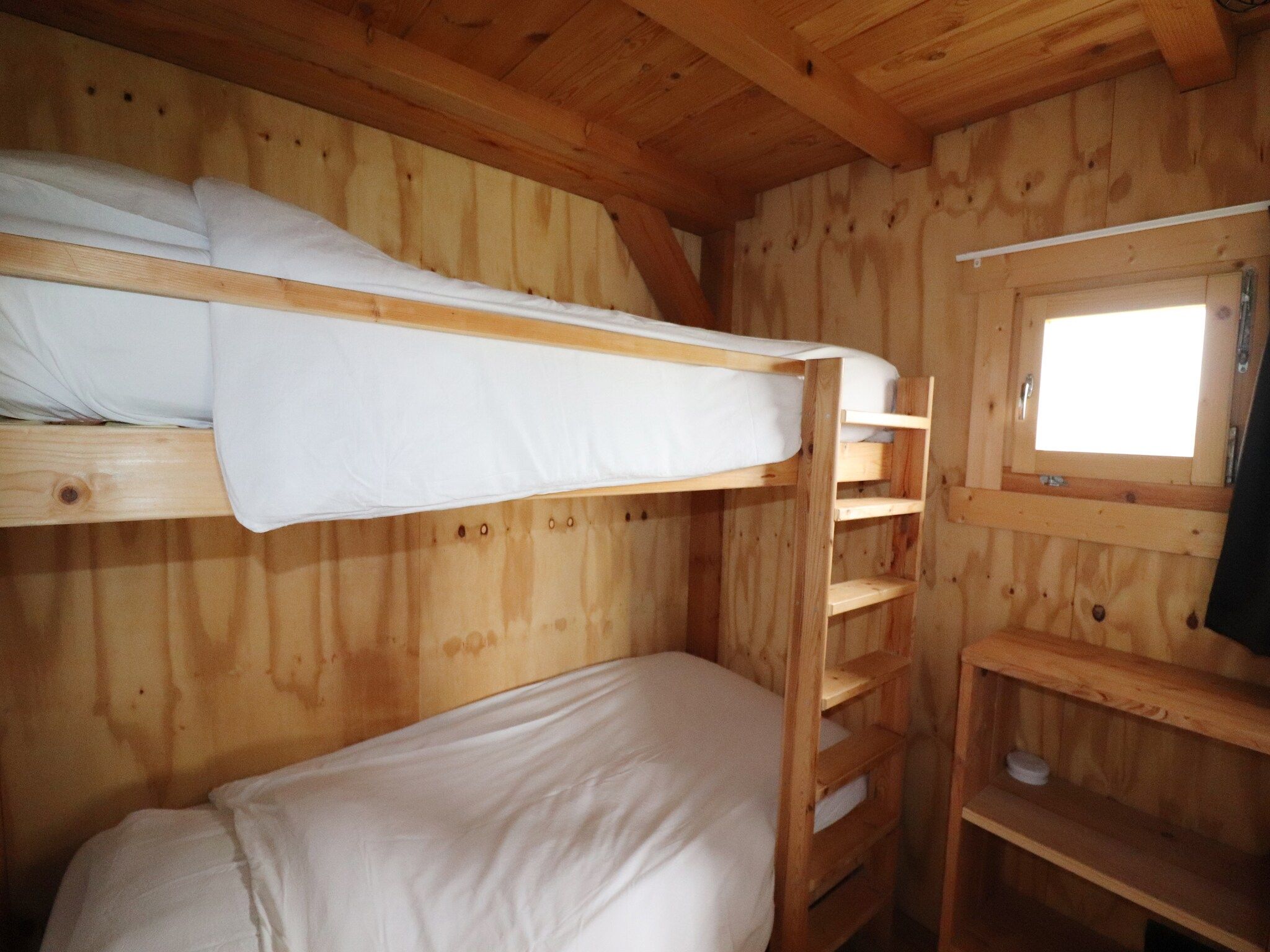 Een slaapkamer van Grutto in Tjerkgaast