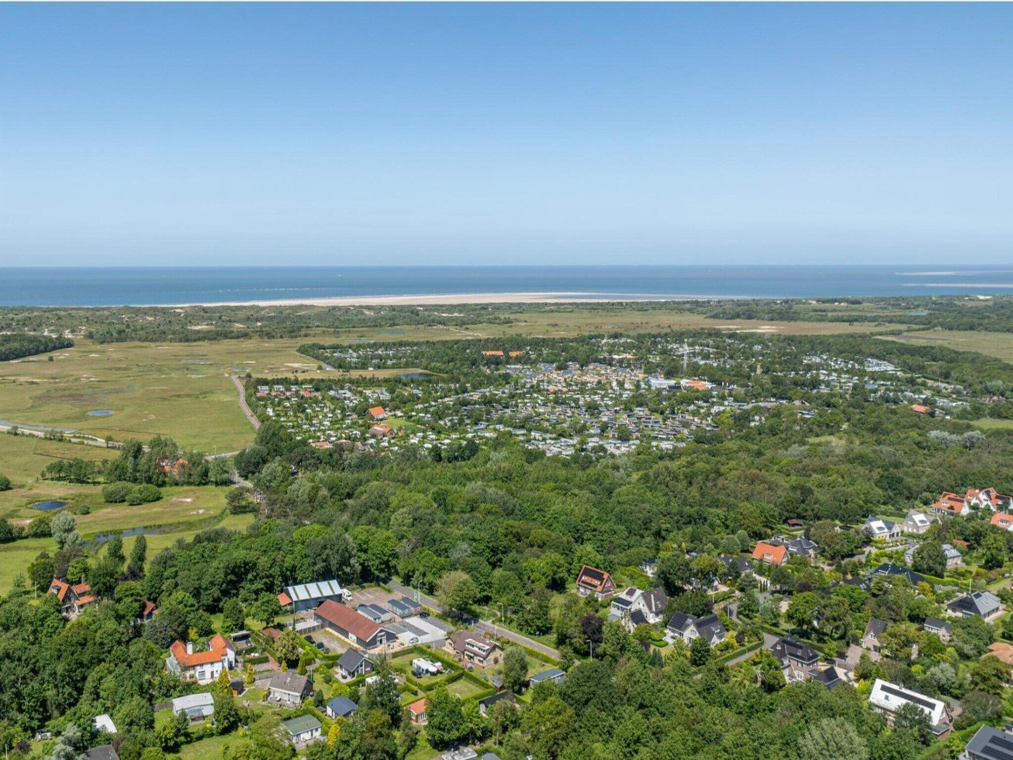 De omgeving van Chalet - Camping de Duinhoeve 'Bosdier' in Burgh-Haamstede