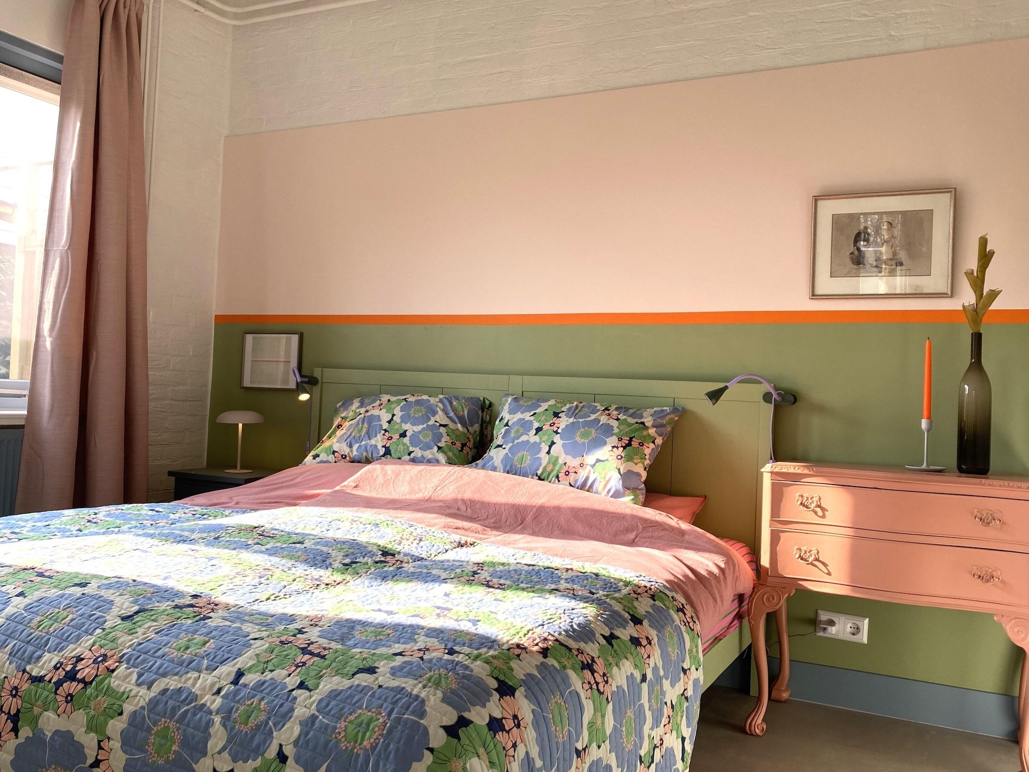 Een slaapkamer van Nana's in Noordwijkerhout