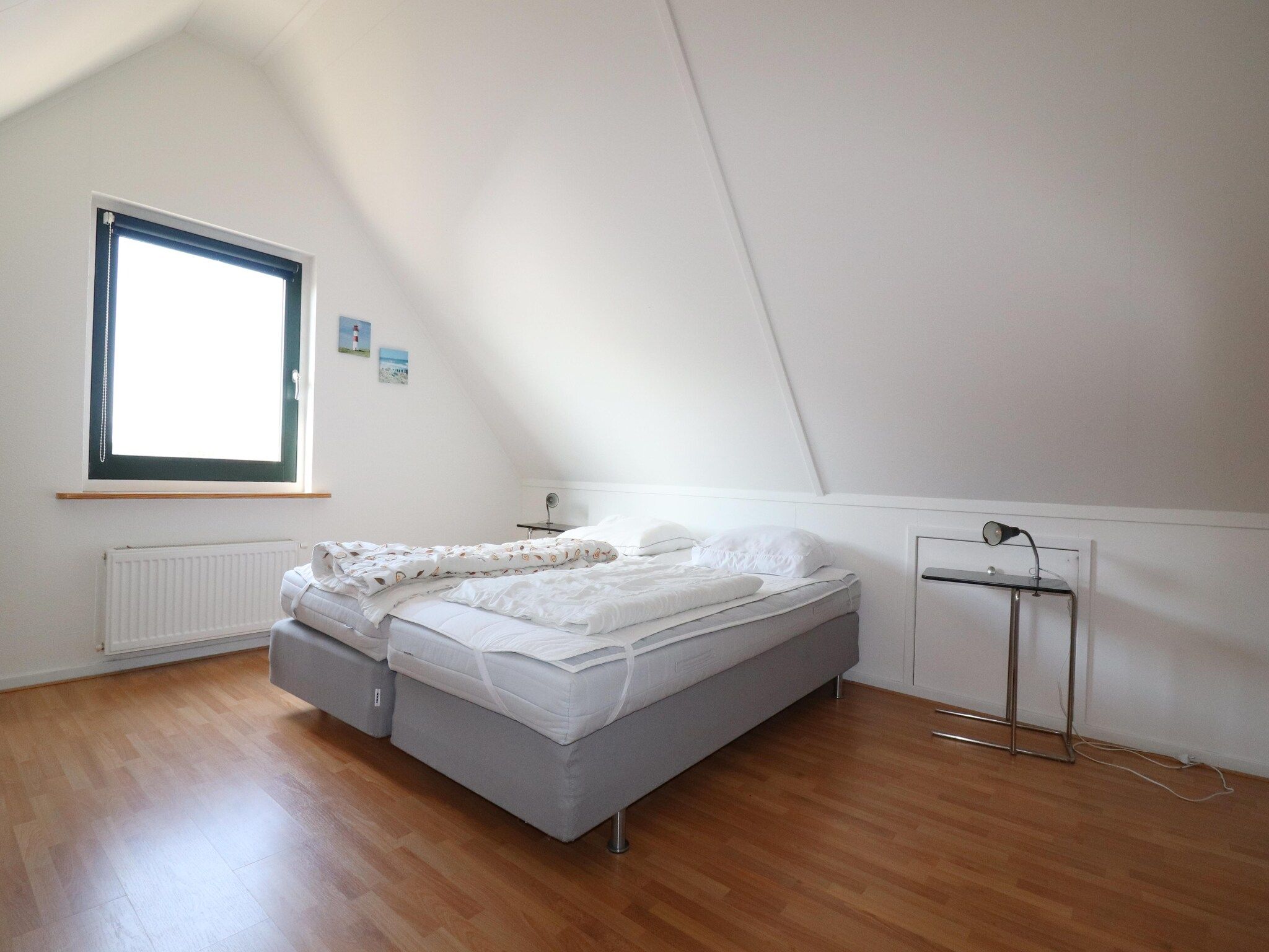 Een slaapkamer van Bargereed 90 in Tzummarum