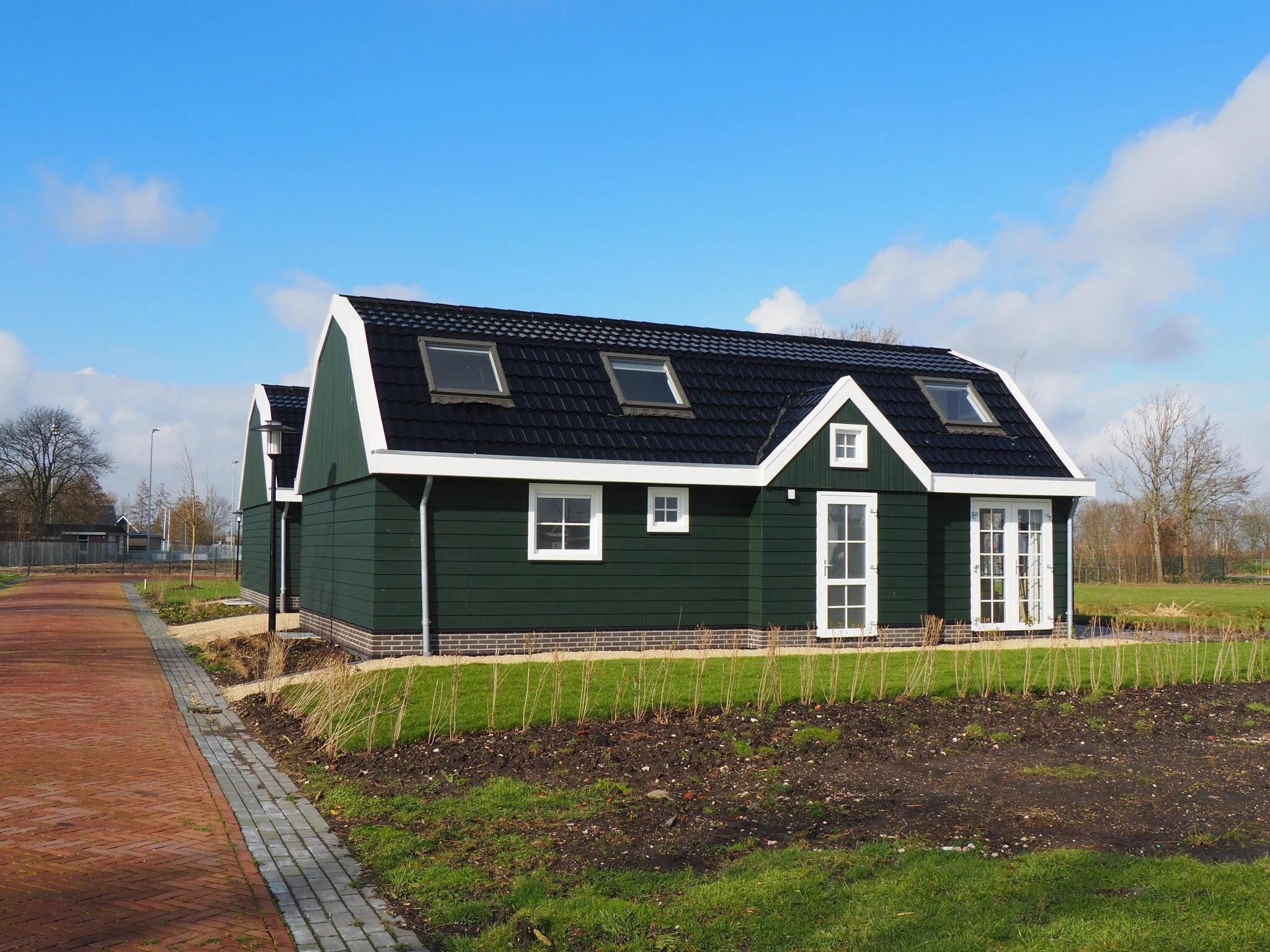 De buitenkant van Tulpenhof Villa  10 personen in West-Graftdijk