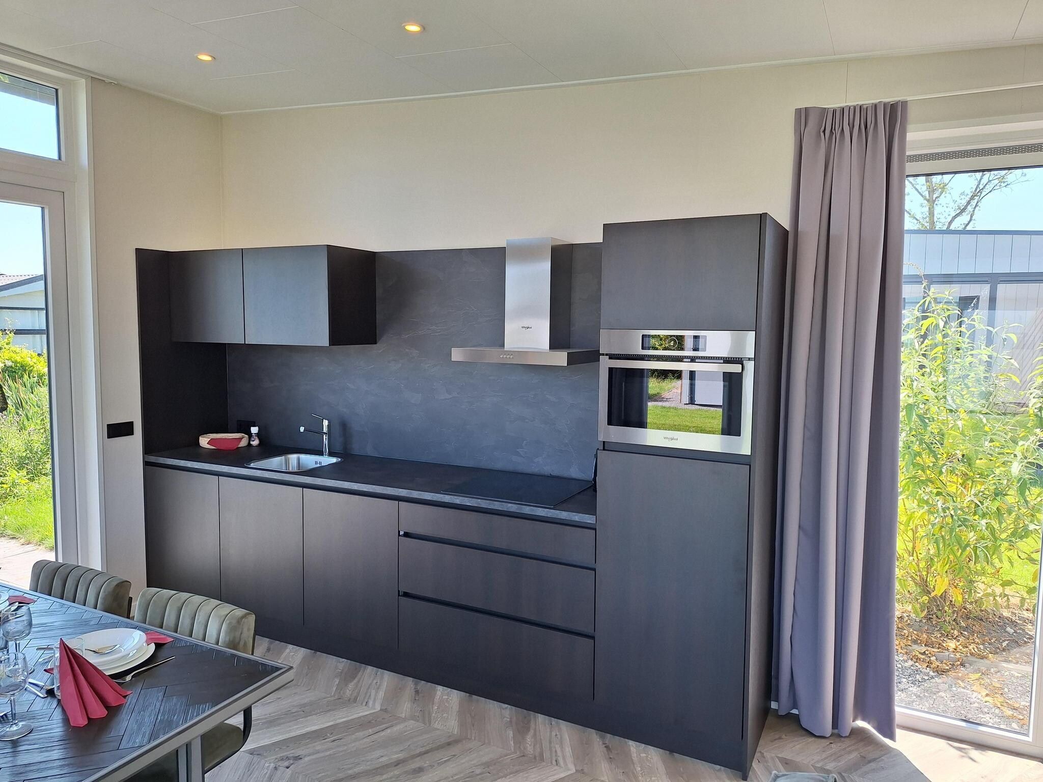 De keuken van Zaans Huisje  4 personen in West-Graftdijk