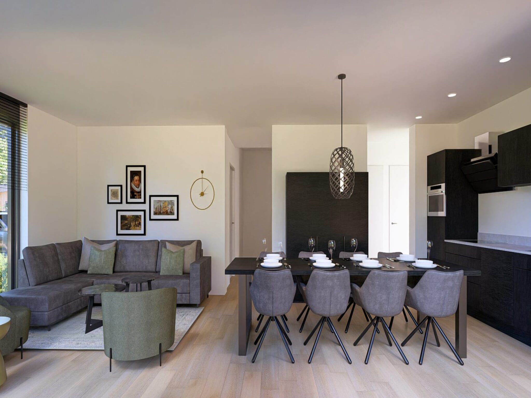 De eetkamer van Cube Magnifique 10 in Enkhuizen