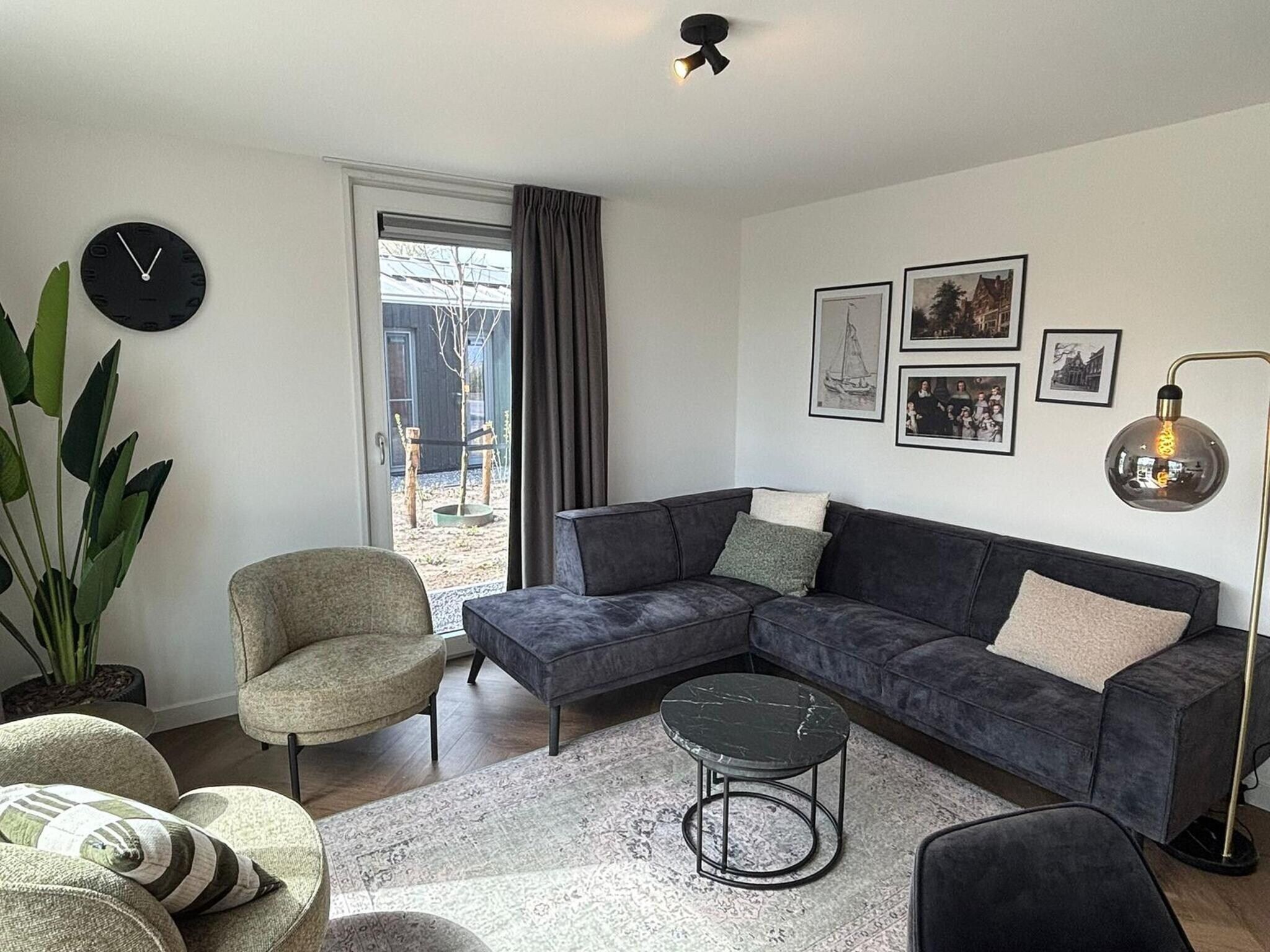 De woonkamer van Cube Magnifique 10 in Enkhuizen