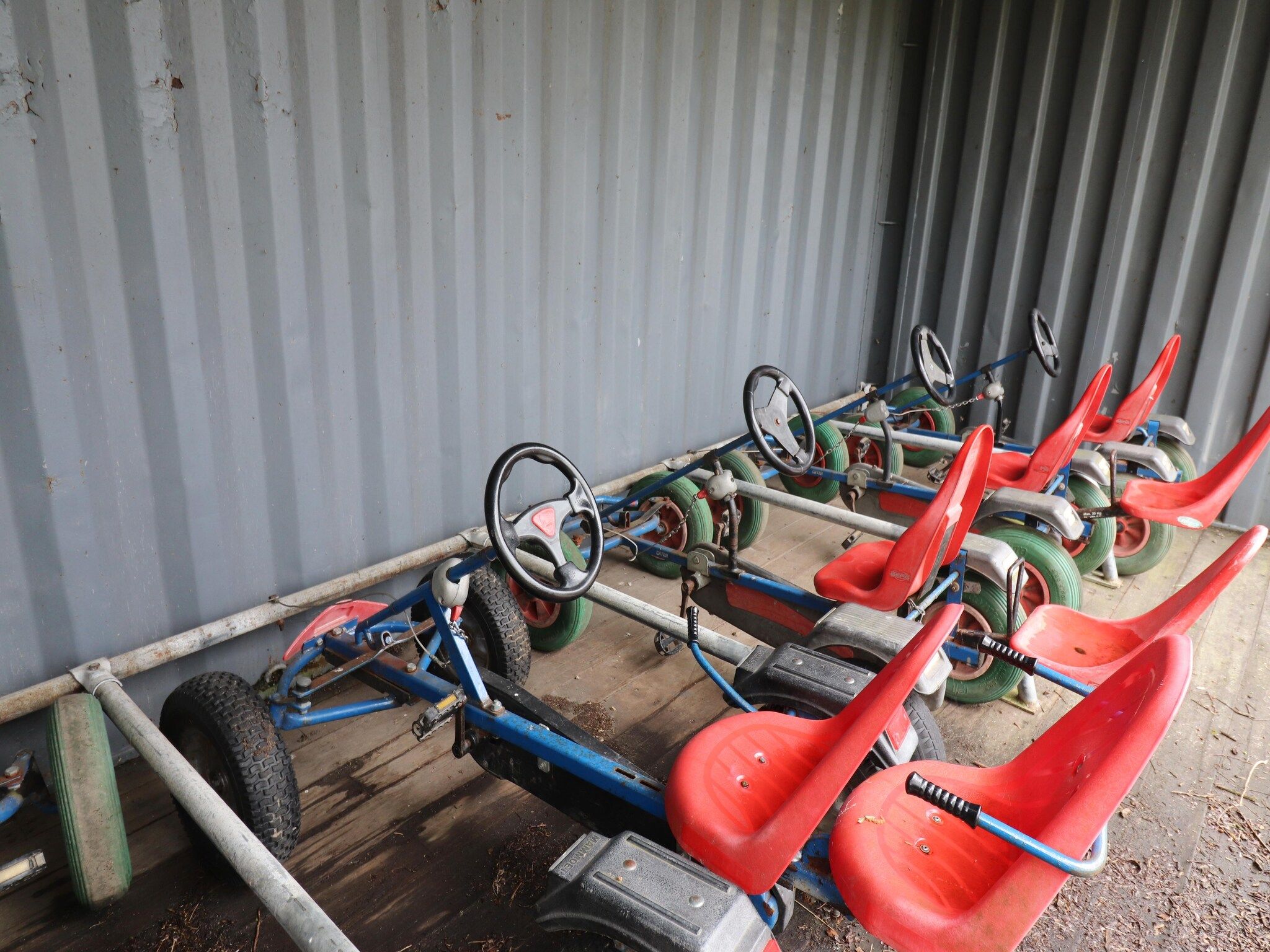 Parkfaciliteiten bij Cosy cabin 1 in Heeg