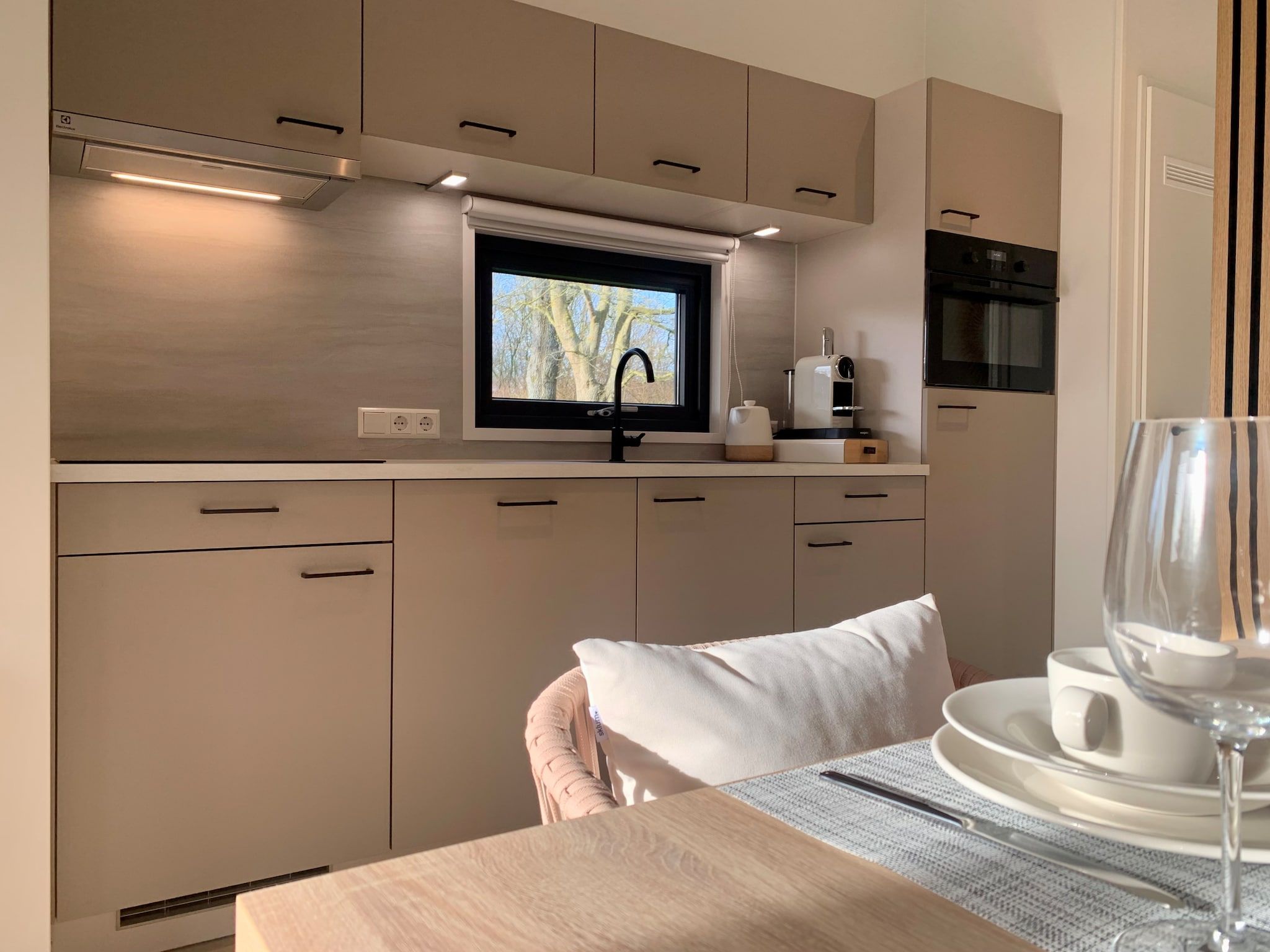 De keuken van Campanula 120 in Sint Maartenszee