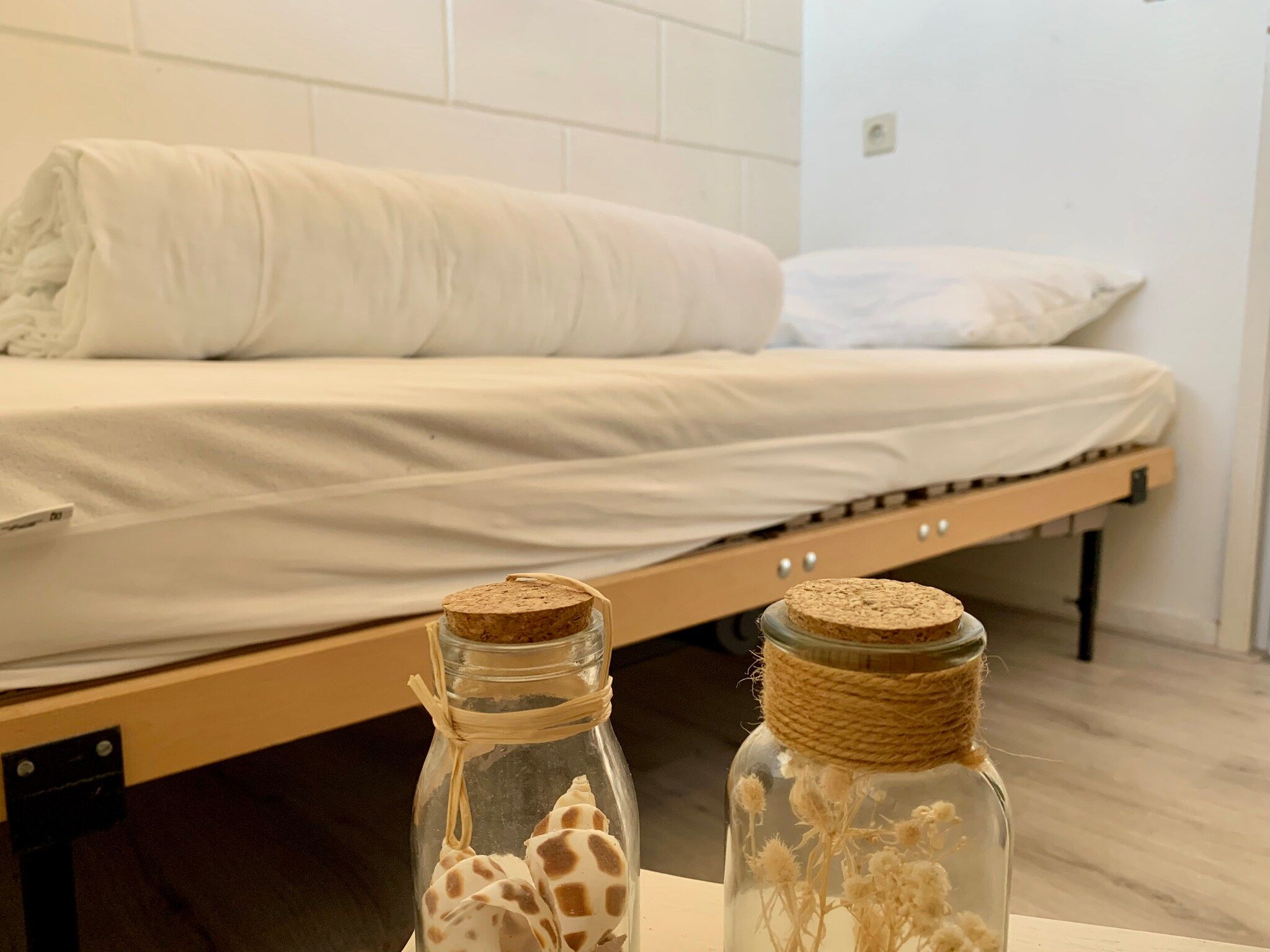 Een slaapkamer van Wildrijk 141 in Sint Maartenszee