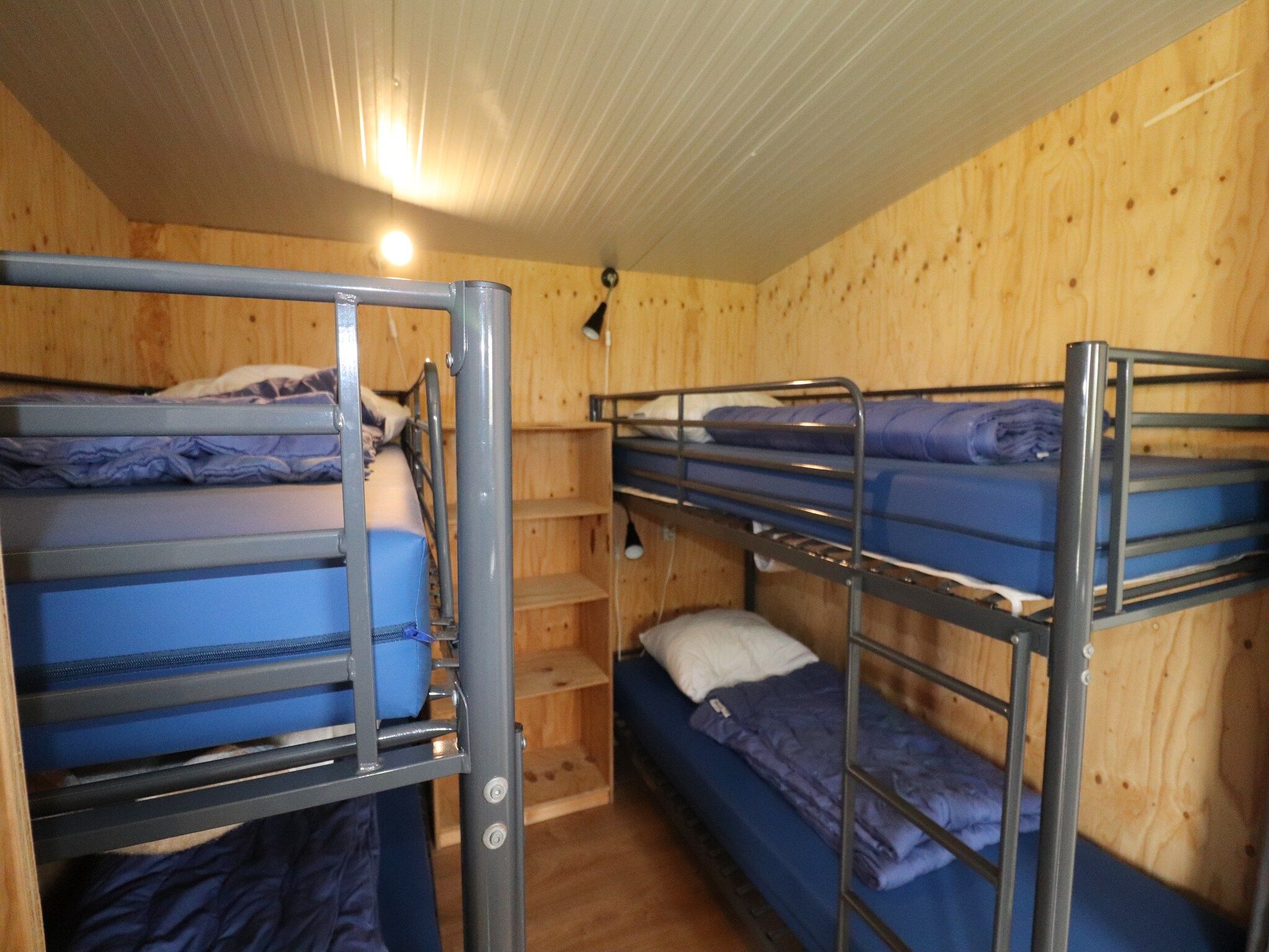 Een slaapkamer van Cosy cabin 2 in Heeg
