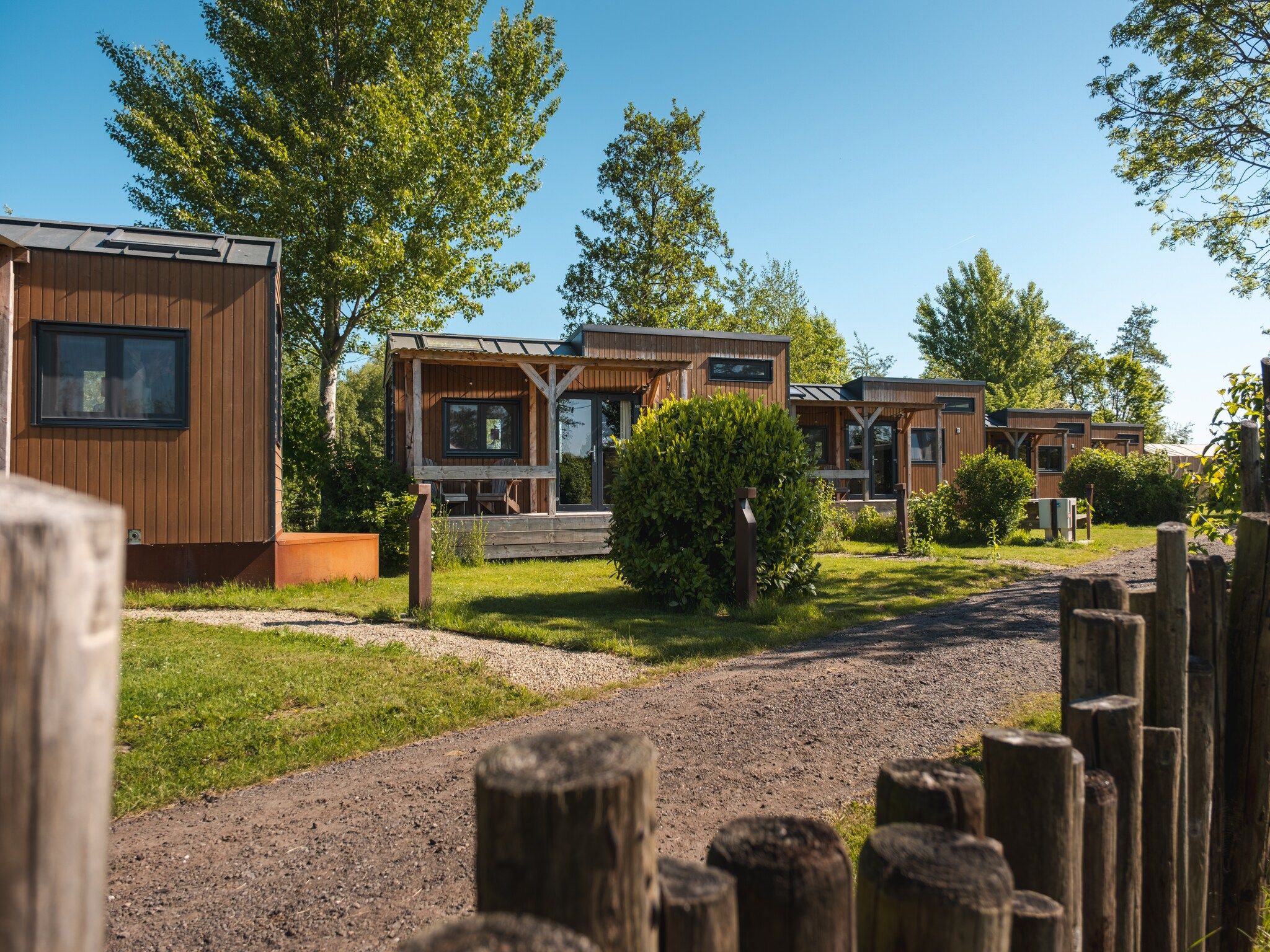 De buitenkant van Tiny house voor 2  2 personen in Scherpenzeel (FR)