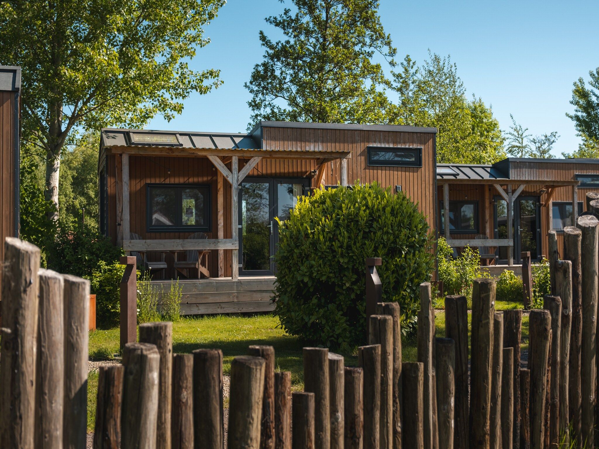 De buitenkant van Tiny house voor 2  2 personen in Scherpenzeel (FR)