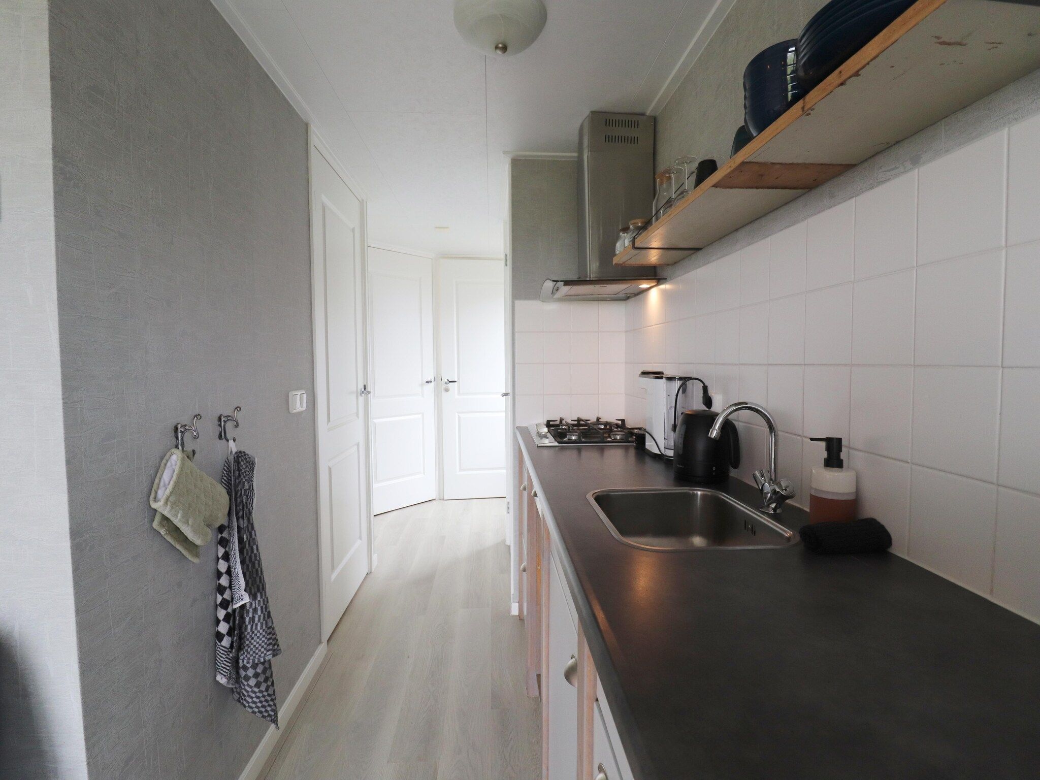 De keuken van Grutto en Turleluur in Tjerkgaast